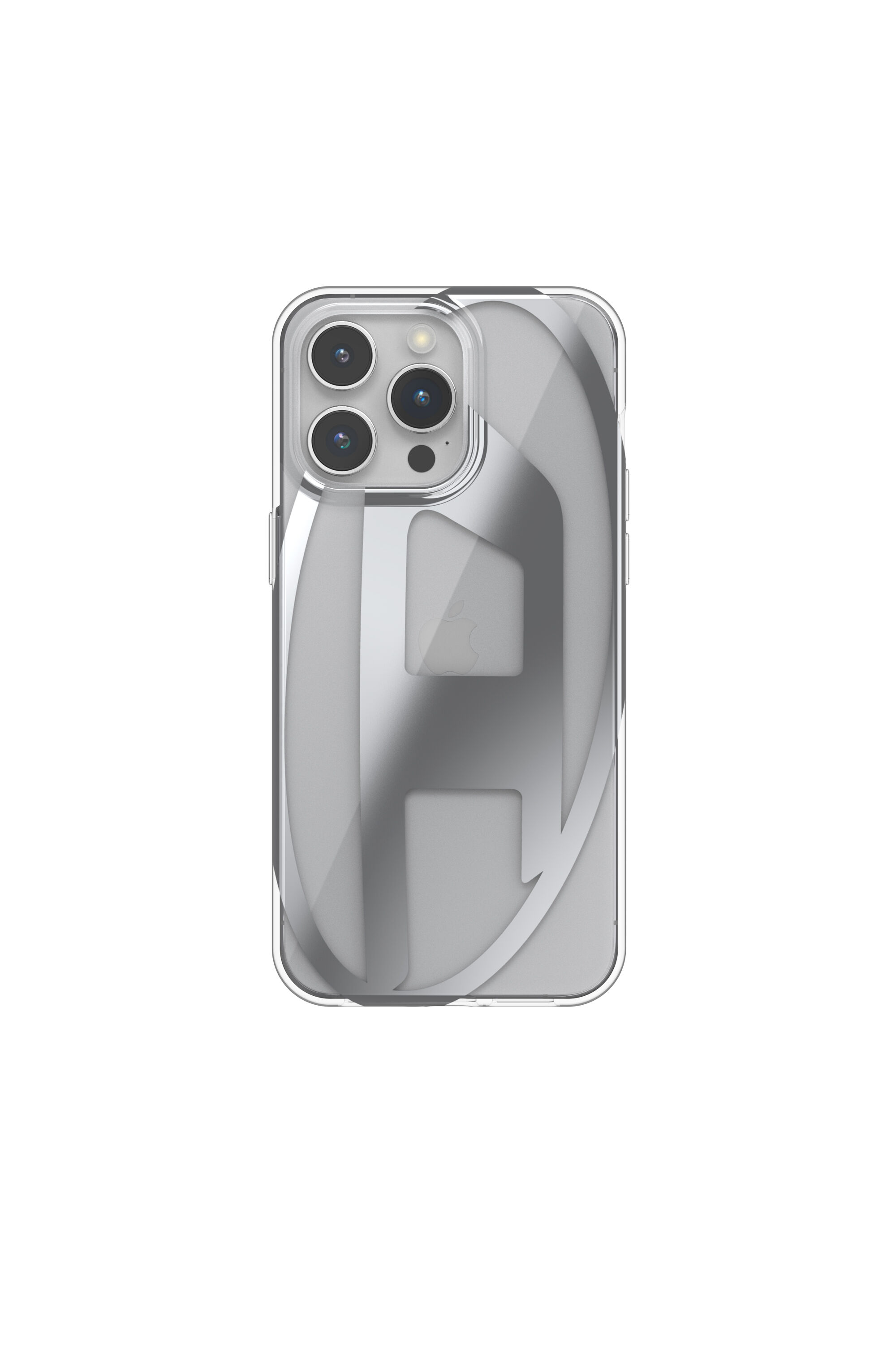 Diesel - 54204 MOULDED CASE, Unisex's iPhone 15 Pro Max クリアケース in シルバー - 2