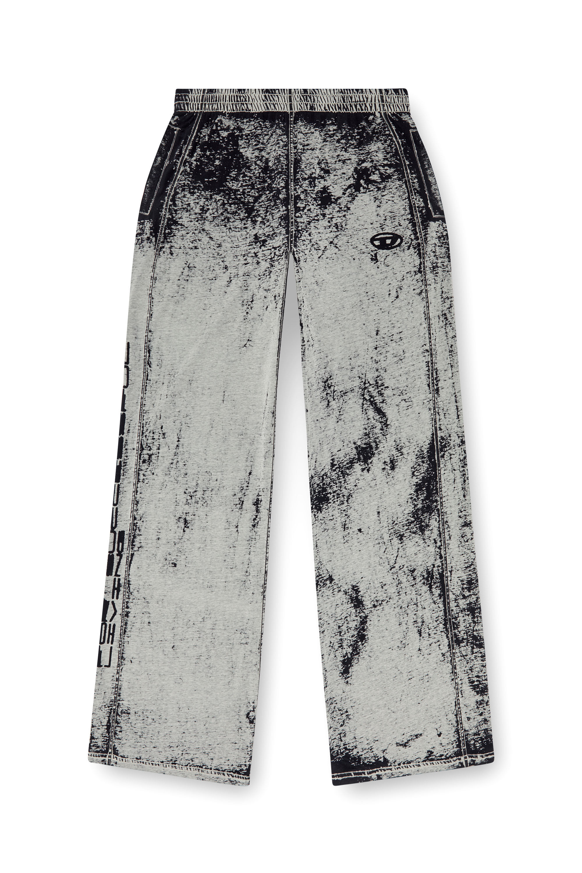 P-LEO-DEV Track pants in burnout plated jersey｜マルチカラー｜メンズ｜DIESEL