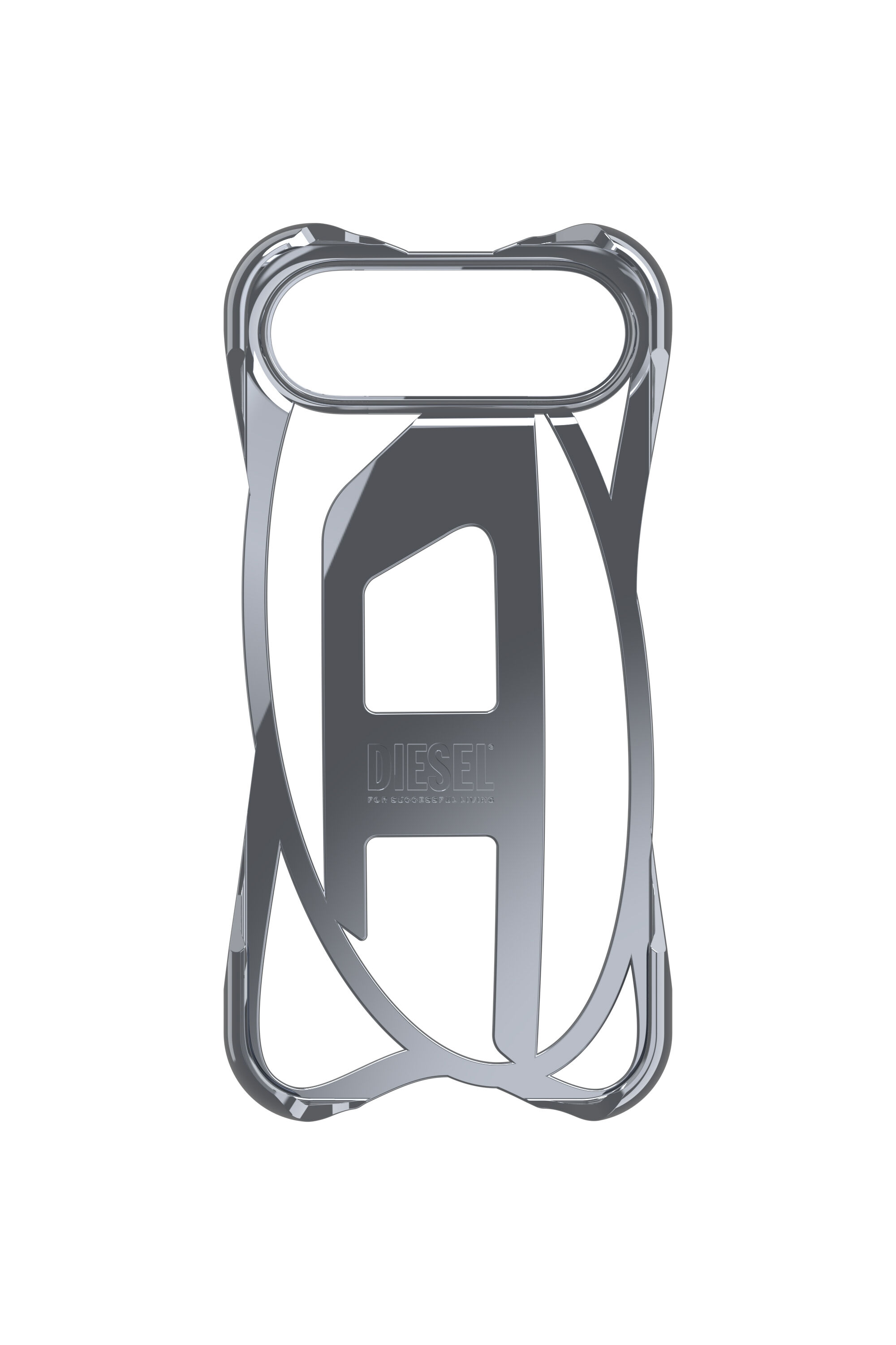 DIESEL CAGED D CASE iPhone 17 Air用 60444 D FRAME CASE IPHONE 17 AIR｜グレー｜ウィメンズ｜DIESEL