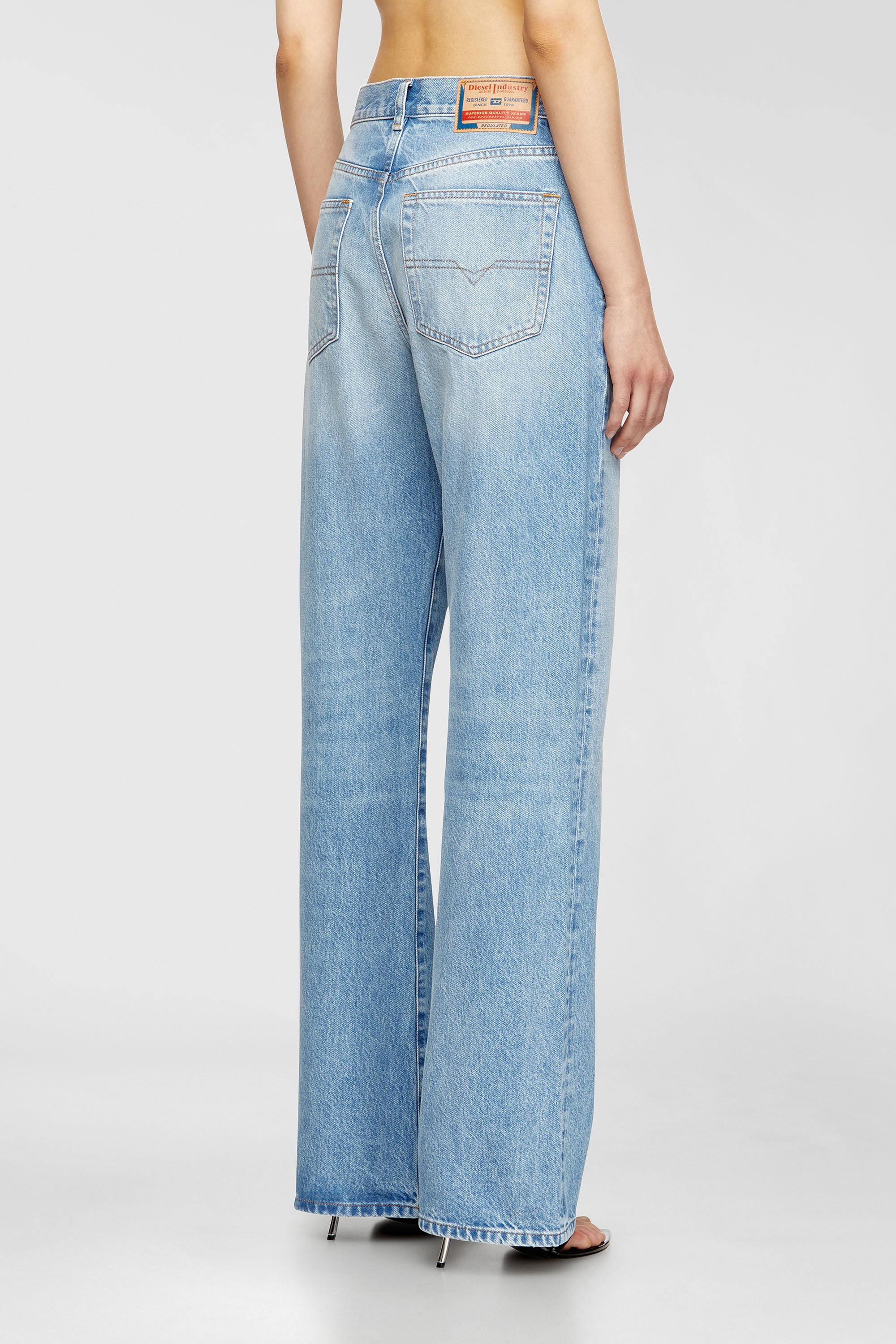 Diesel - Female's Regular Jeans 1971 D-Sent 09I29, ライトブルー - 3
