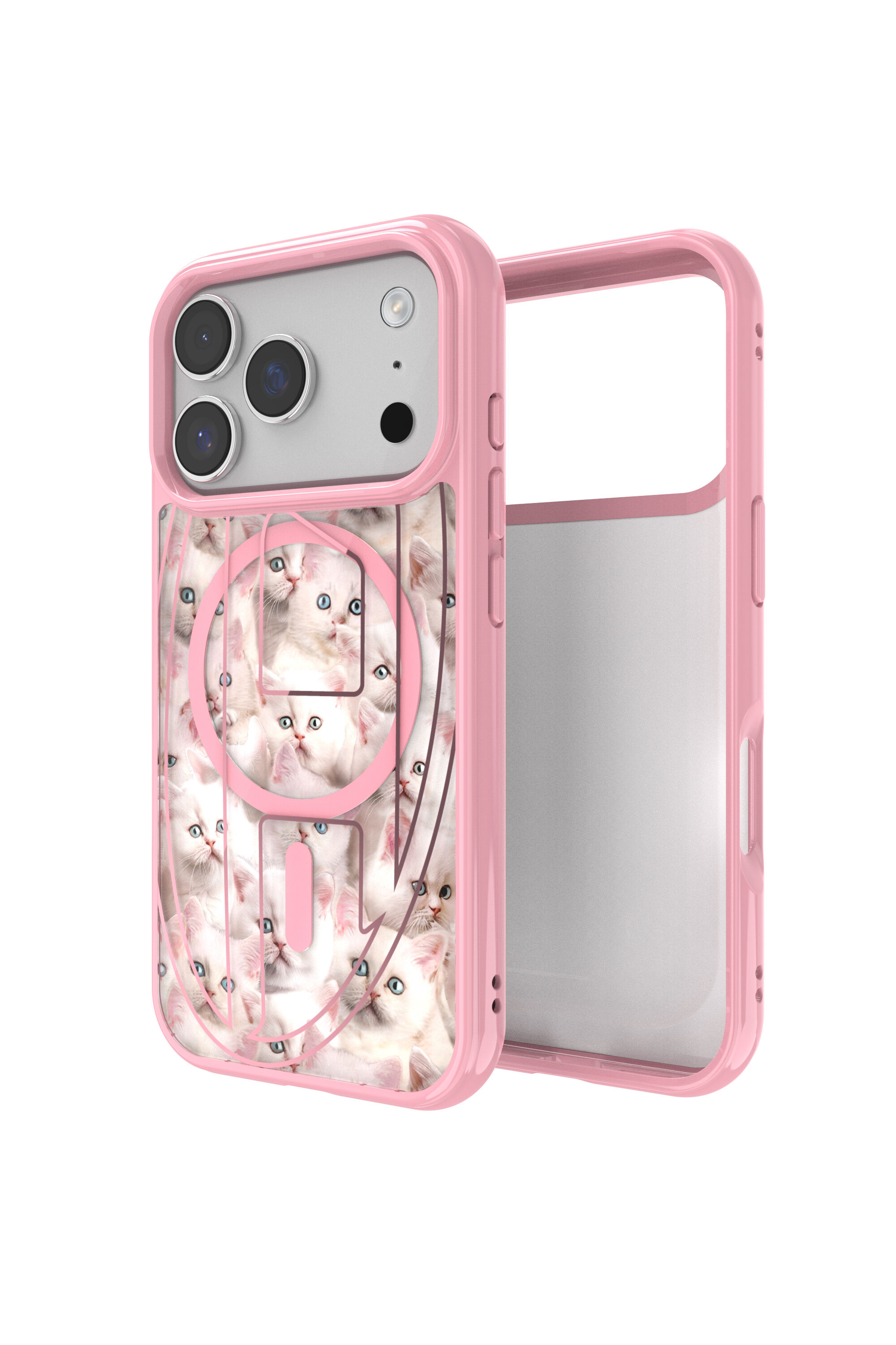 60425 AOP CASE IPHONE 17 PRO｜ピンク｜ウィメンズ｜DIESEL