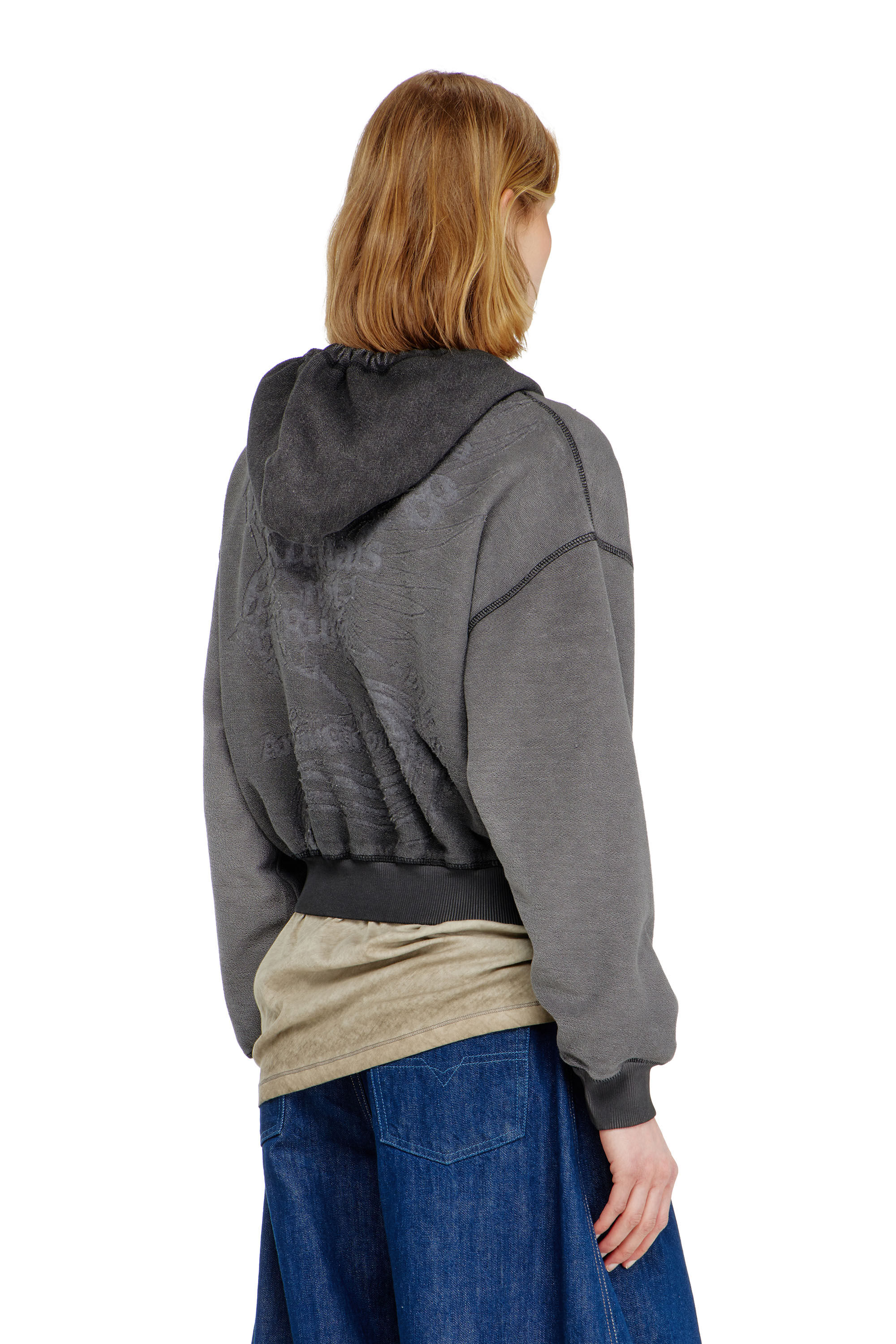 Diesel - F-SUNNY-HOOD-ZIP, Female's ジップアップパーカー in null - 4