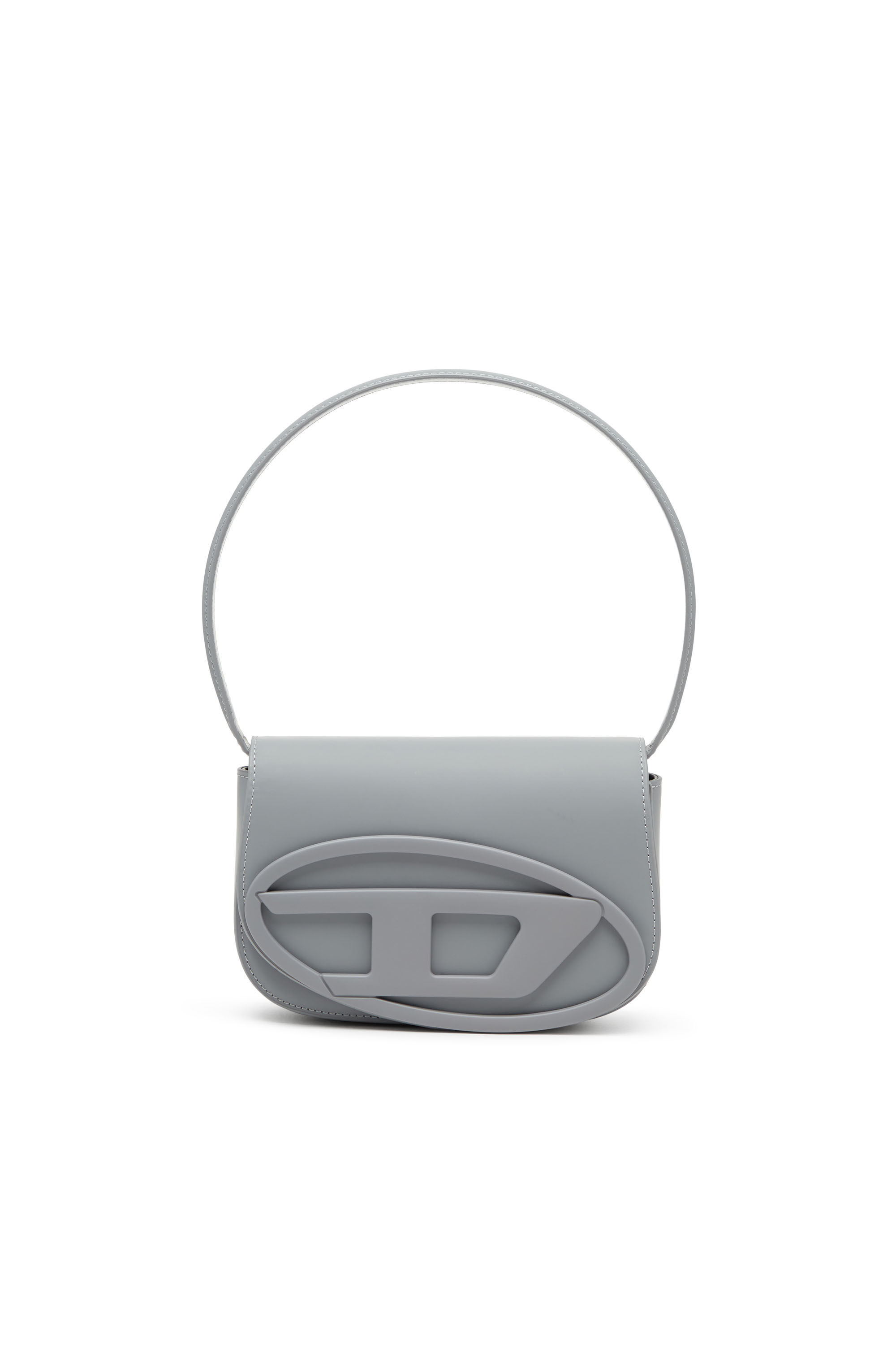 Diesel - 1DR, Female's 1DR-Iconic shoulder bag in matte leather in グレー - 7