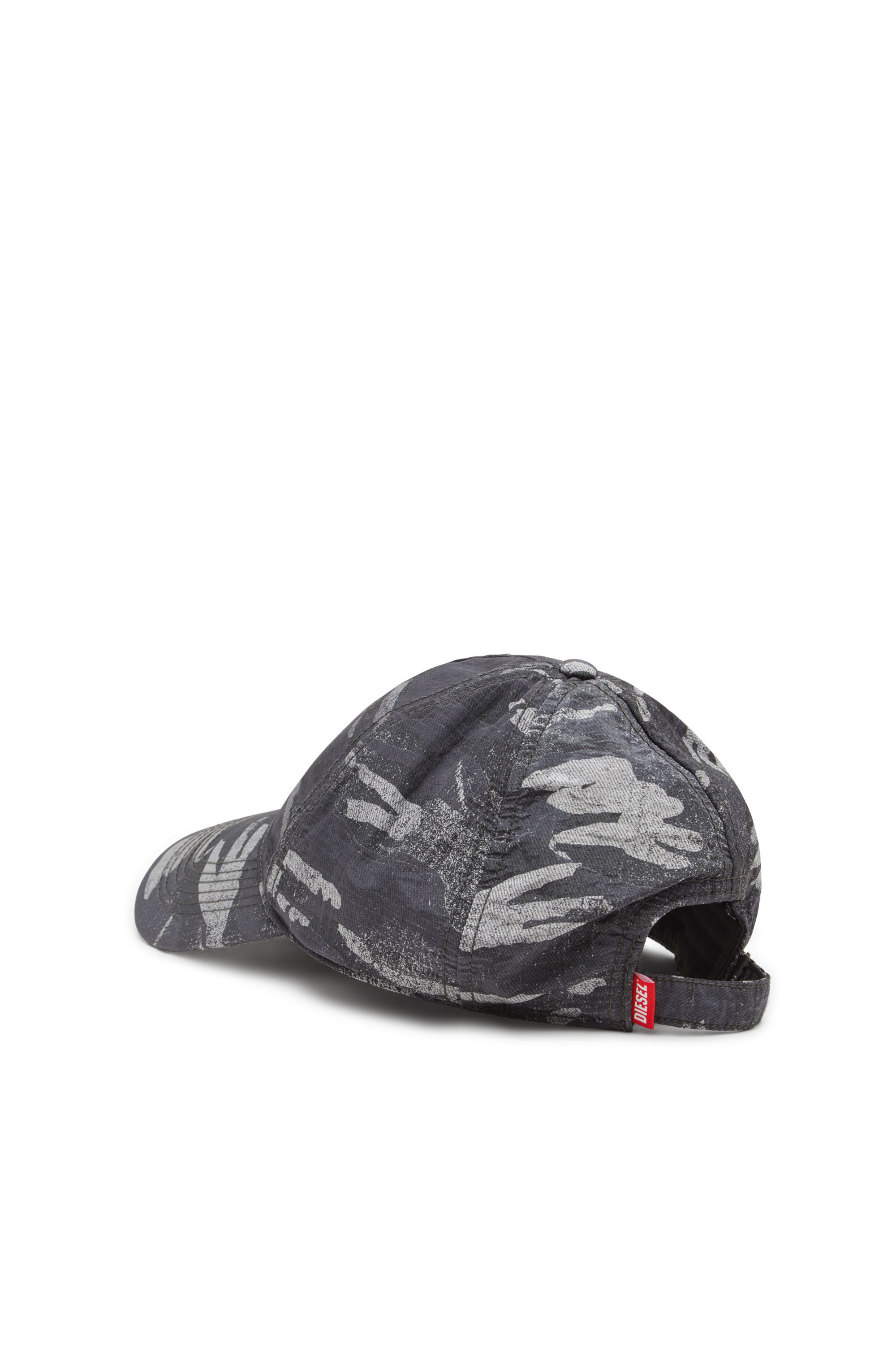 Diesel - C-ALVIN-UTLT, Male's Baseball hat with camo print in ブラック - 3
