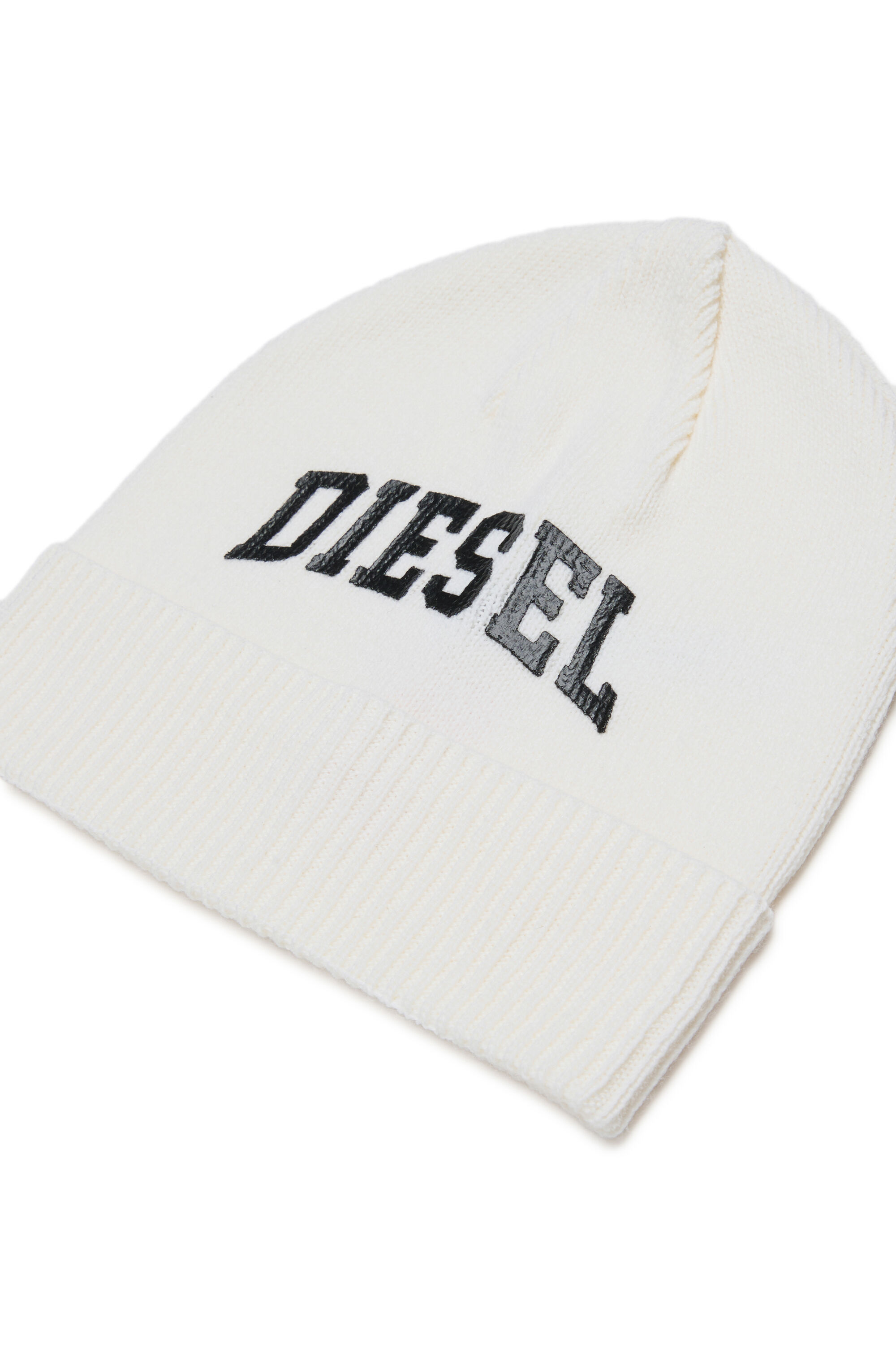 Diesel - FBAND, Unisex's ニットキャップ in ホワイト - 3