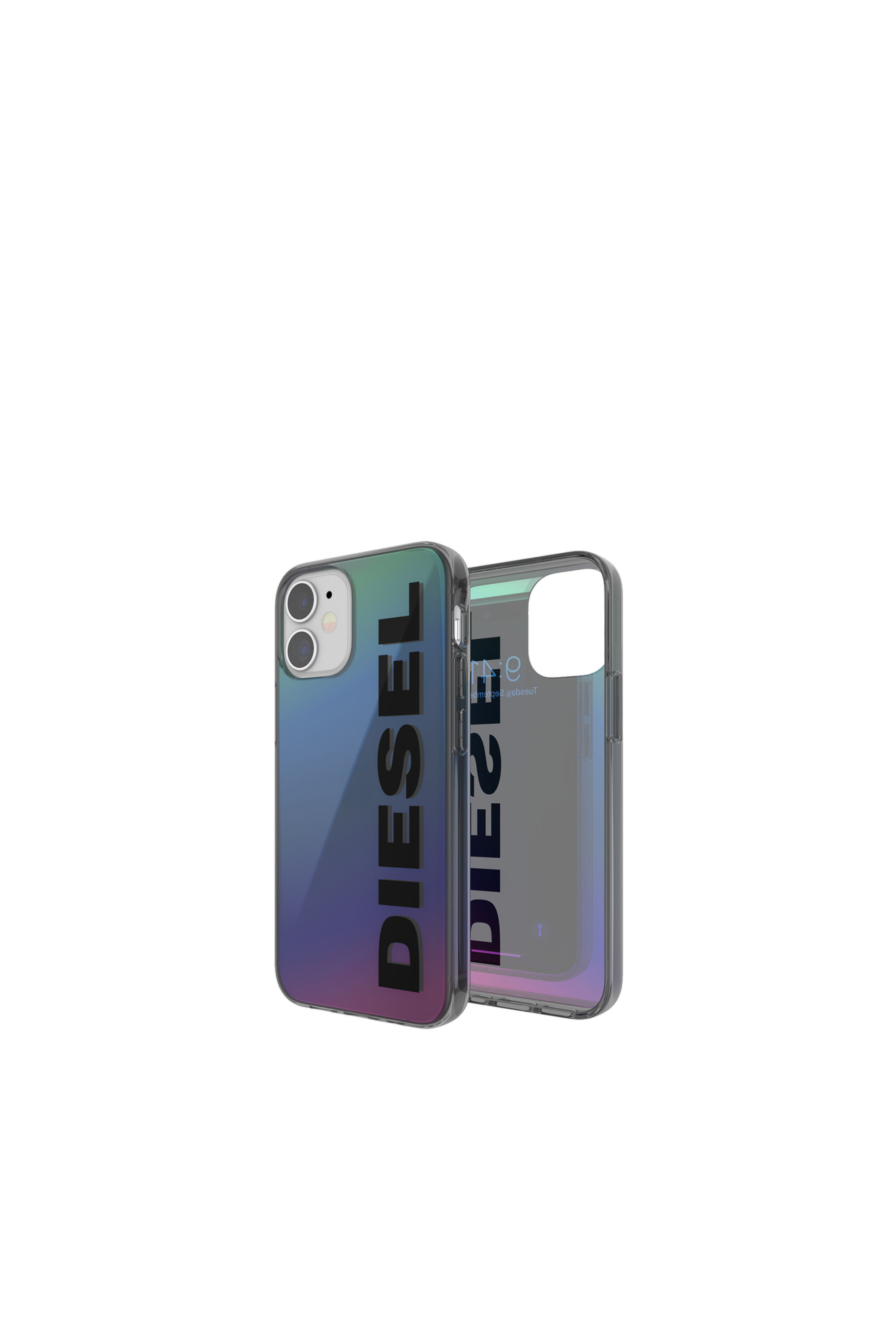 Diesel - 42572 STANDARD CASE, Unisex's Holographic TPU case for iPhone 12 Mini in マルチカラー - 1