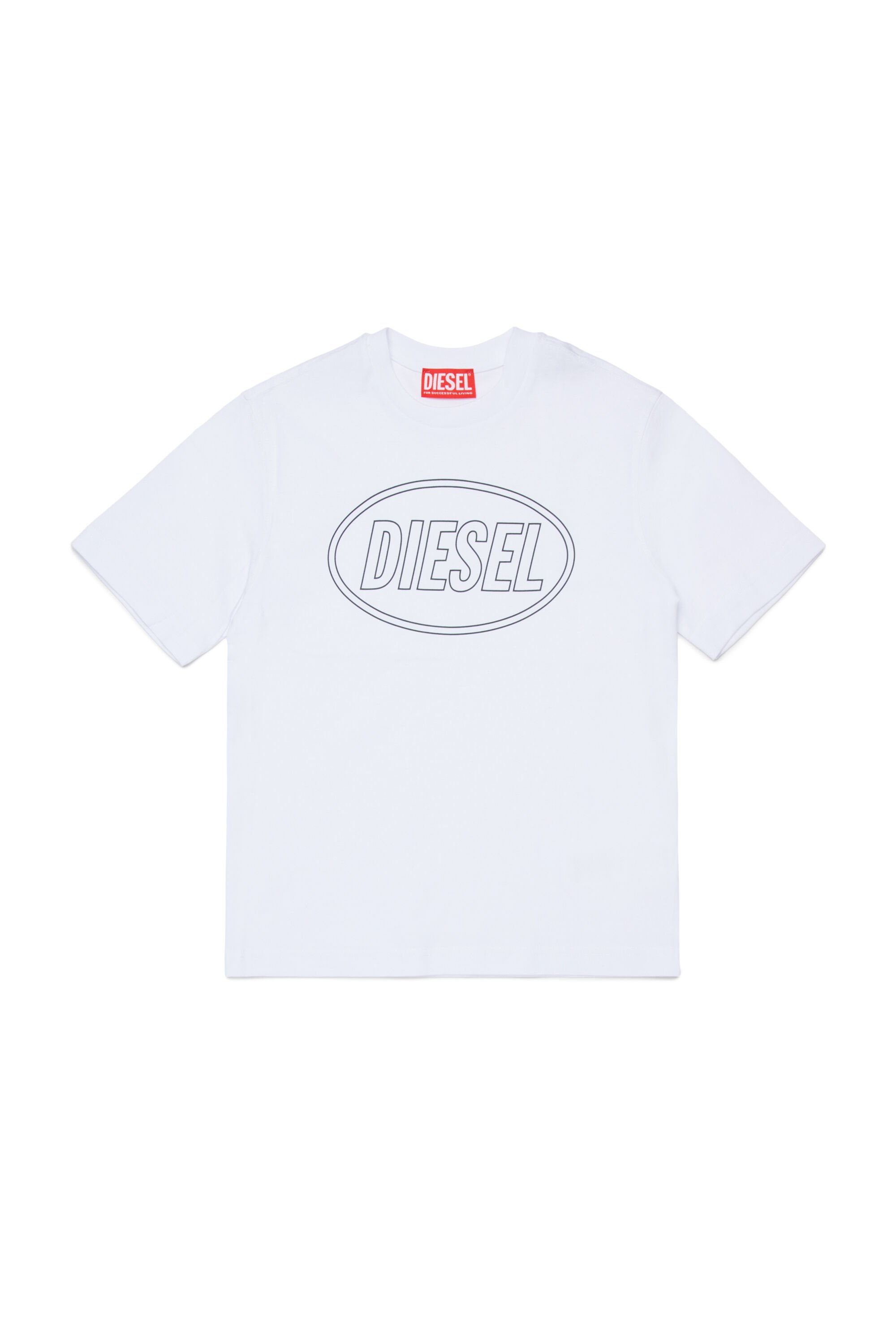 Diesel - TCIRCLE OVER, Male's Tシャツ in ホワイト - 1