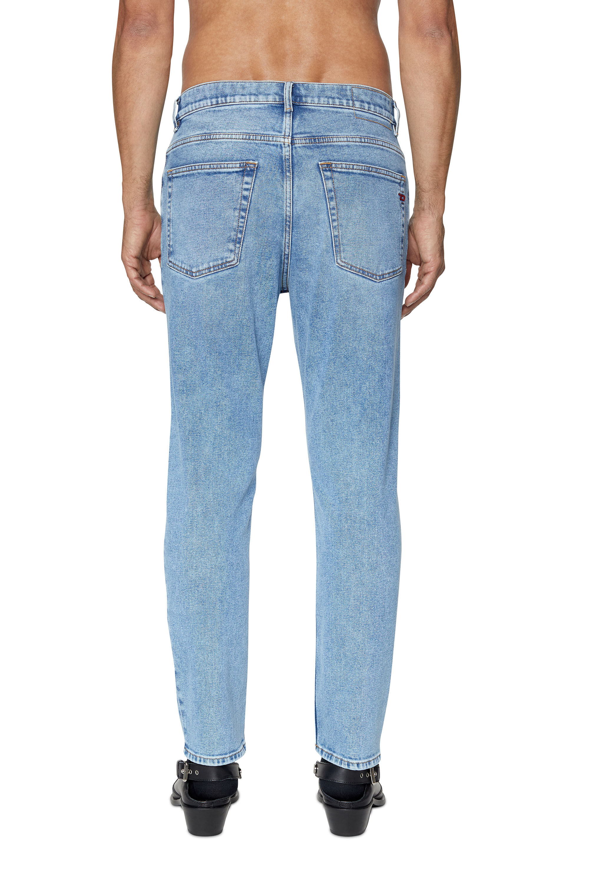 Diesel - Tapered Jeans 2005 D-Fining 09B92, Male's テーパード Jeans - 2005 D-Fining in ミディアムブルー - 5