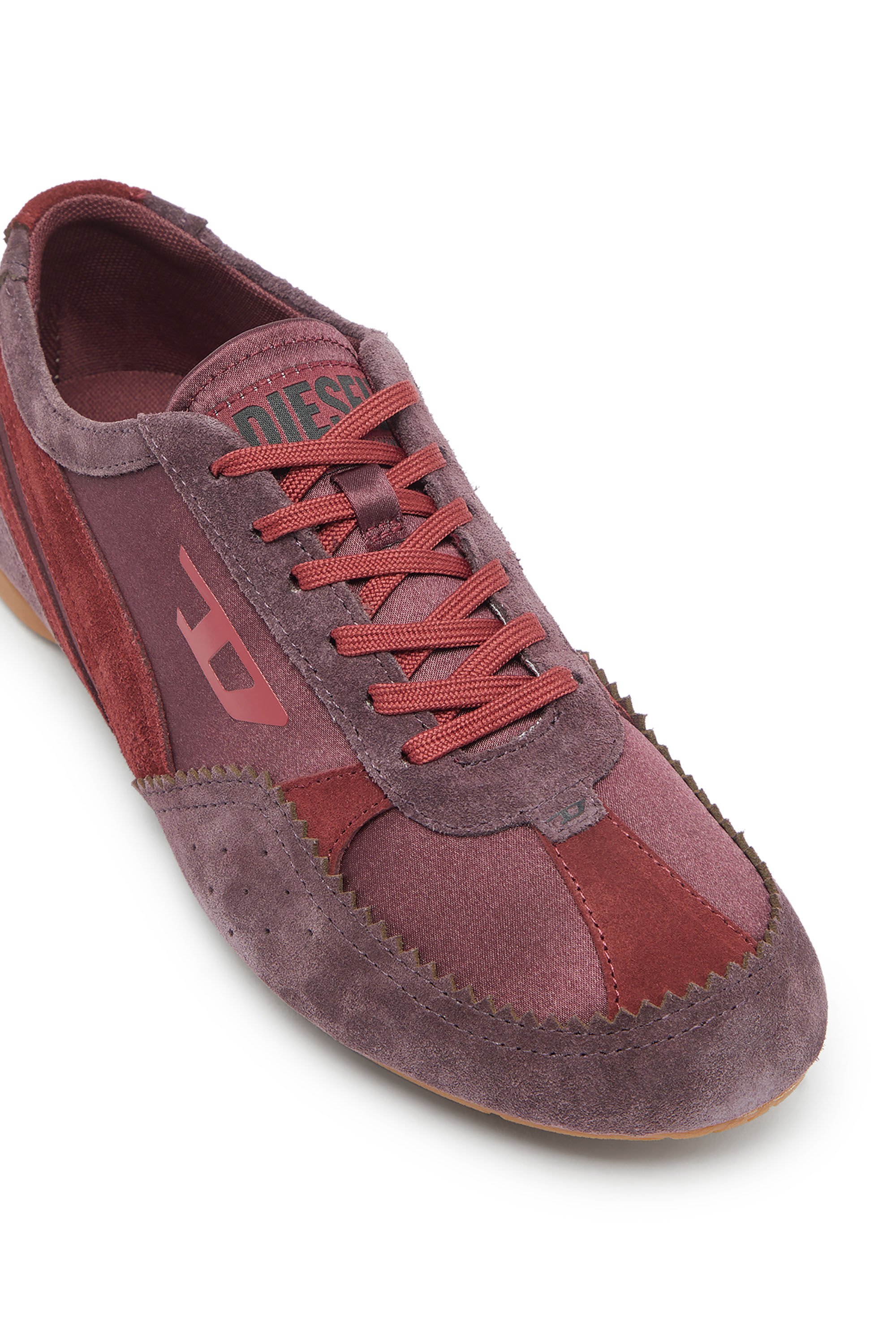 Diesel - D-MILE LOW II W, Female's ローカットスニーカー in バーガンディー - 6