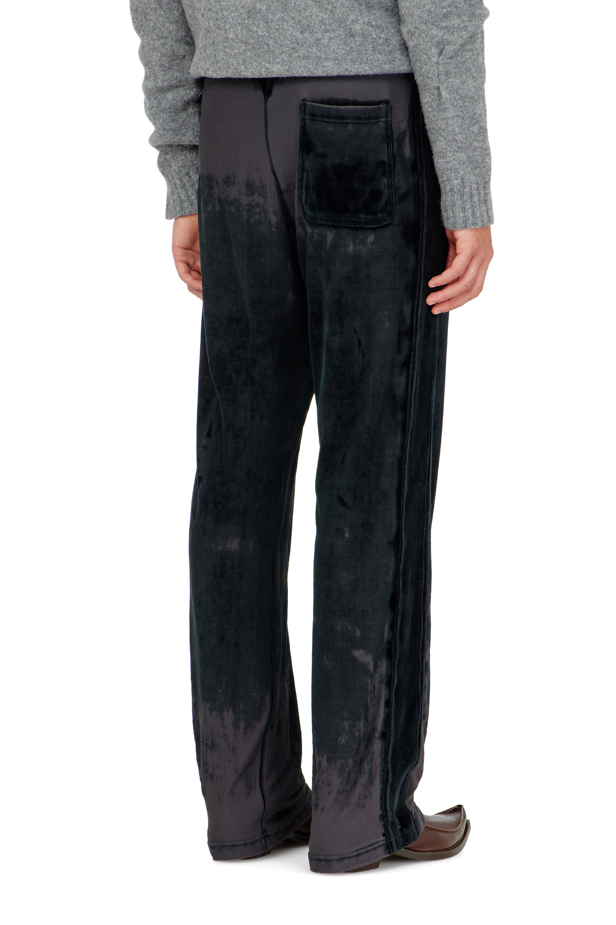 Diesel - P-STRAP, Male's Sweatpants in devor&eacute; chenille in null - 4