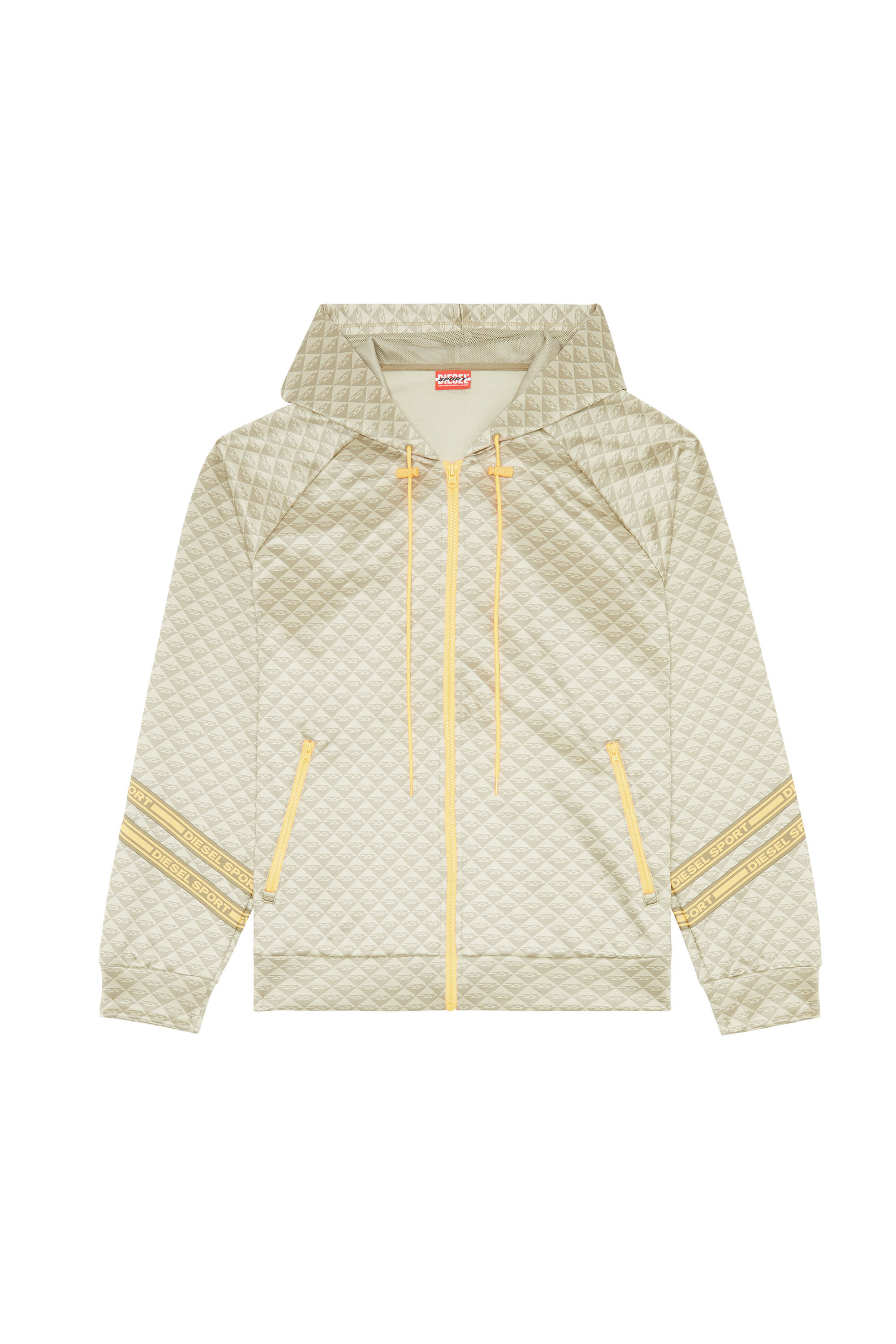 Diesel - AMST-CORBAN-HT29, Male's ジャケット ジップアップ DIESEL SPORT in ミリタリーグリーン - 2