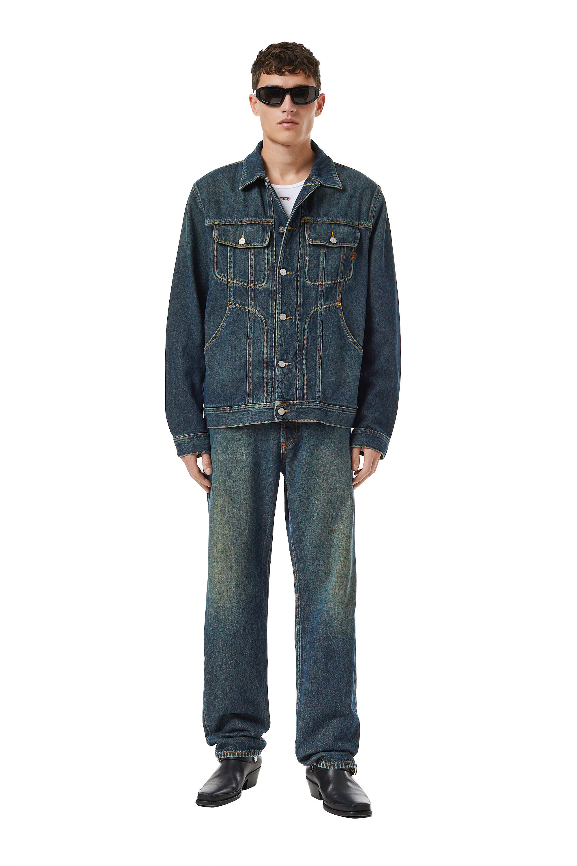 Diesel - D-RILEY TRUCKER JACKET,  - Image 1