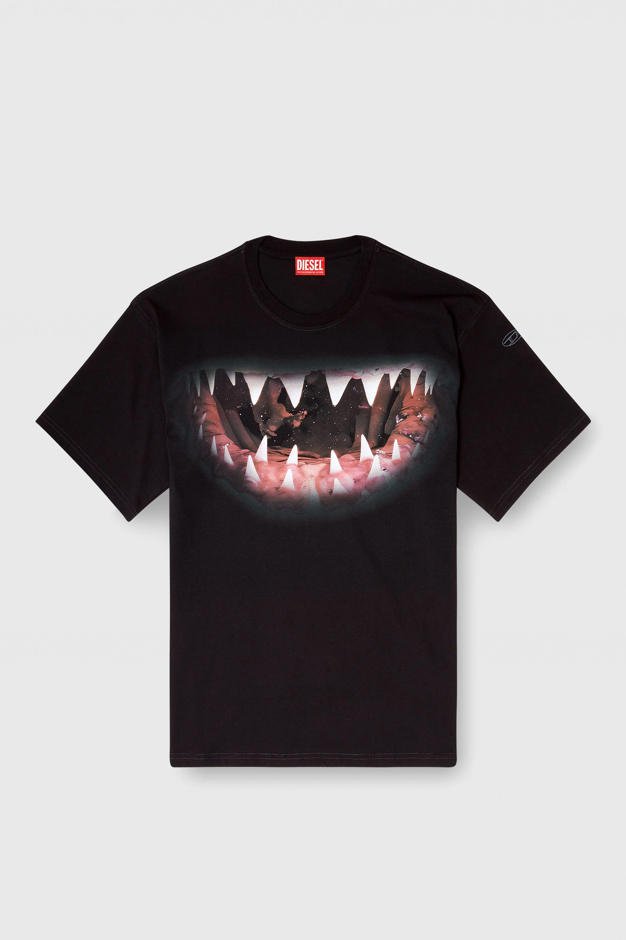 Diesel - T-SHIRT, Male's T-SHIRT in ブラック - 1