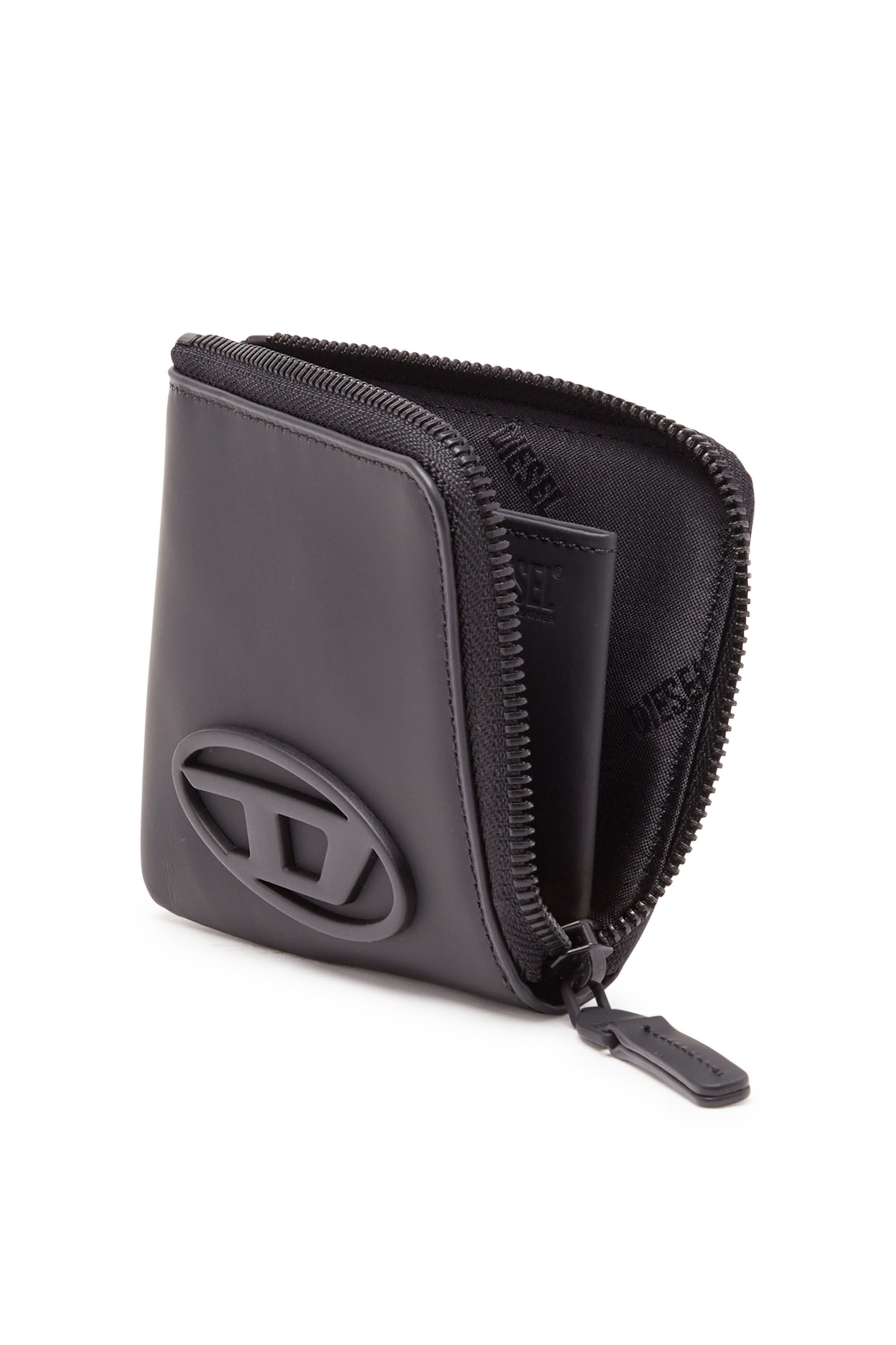 【初回限定】 1DR leather｜ブラック matte in wallet Zip ZIP CARDHOLDER 財布・ケース・小物入れ