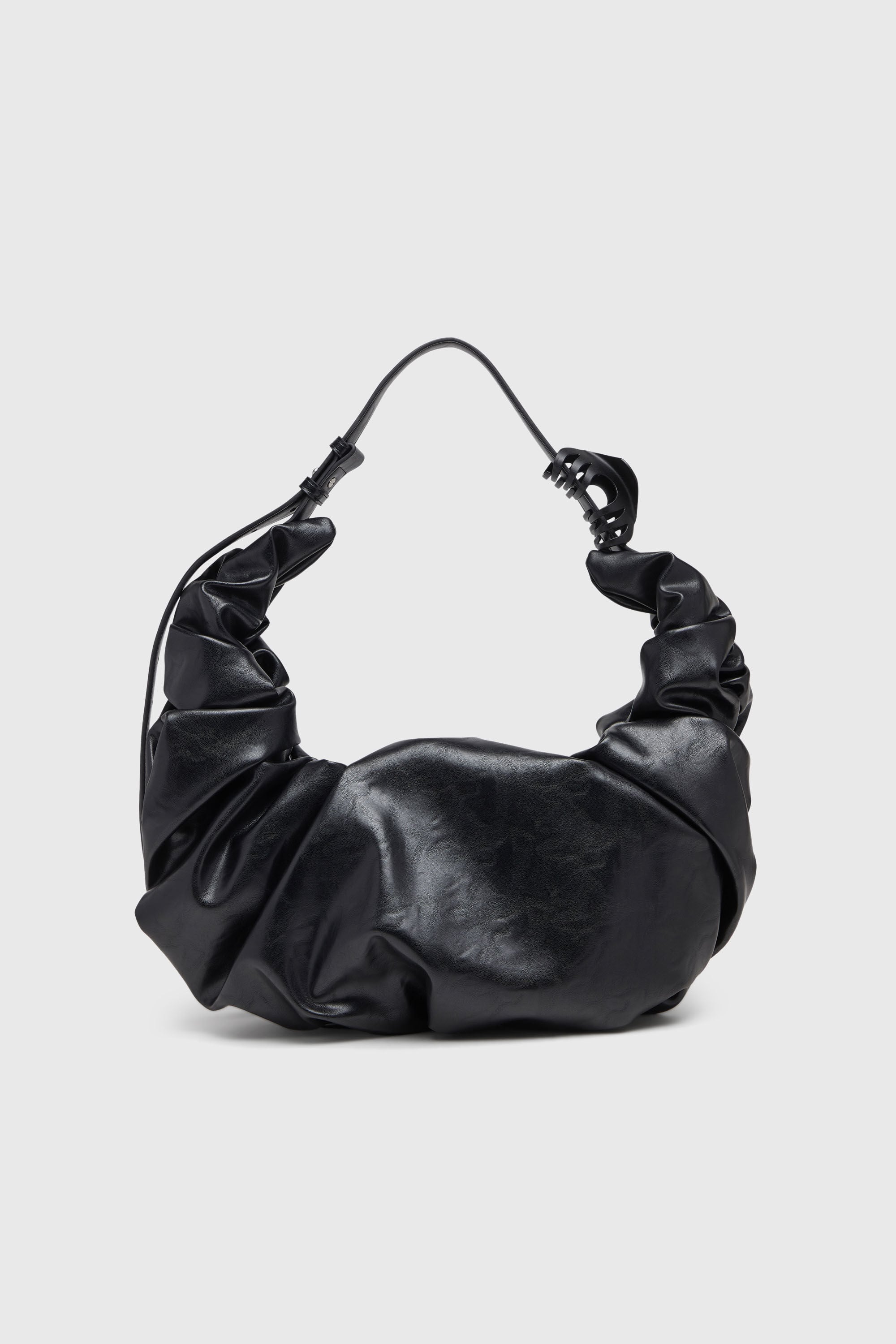 Diesel - GRAB-D HOBO L, Female's ホーボーバッグ L in ブラック - 3