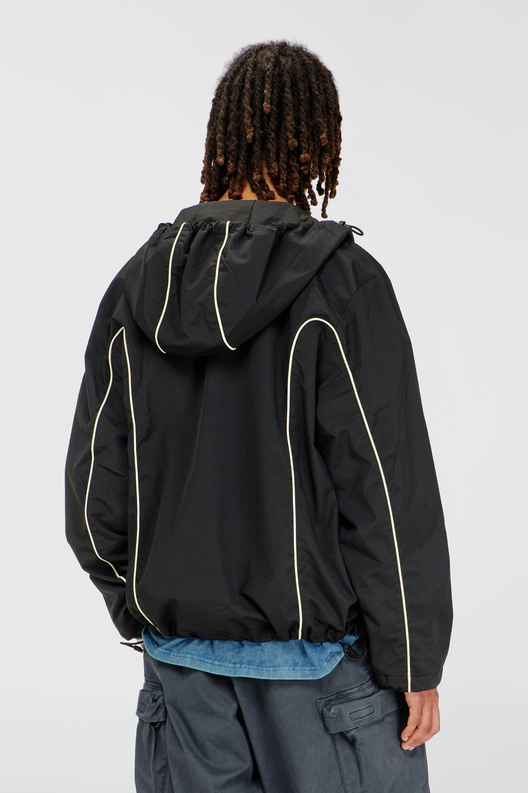 Diesel - J-HIVES, Male's ウインド ブレーカー in ブラック - 5