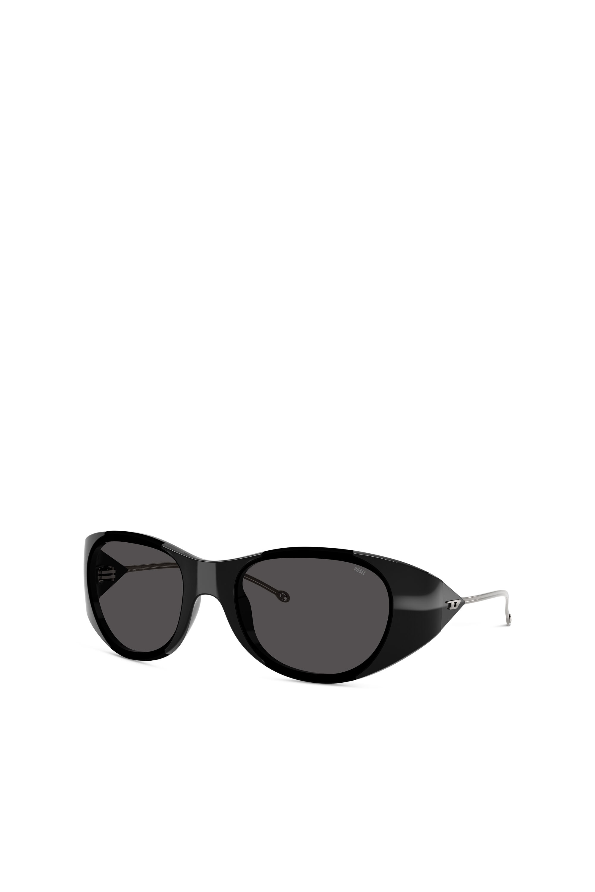 0DL3003 Iconic oval sunglasses｜グレー｜ウィメンズ｜DIESEL
