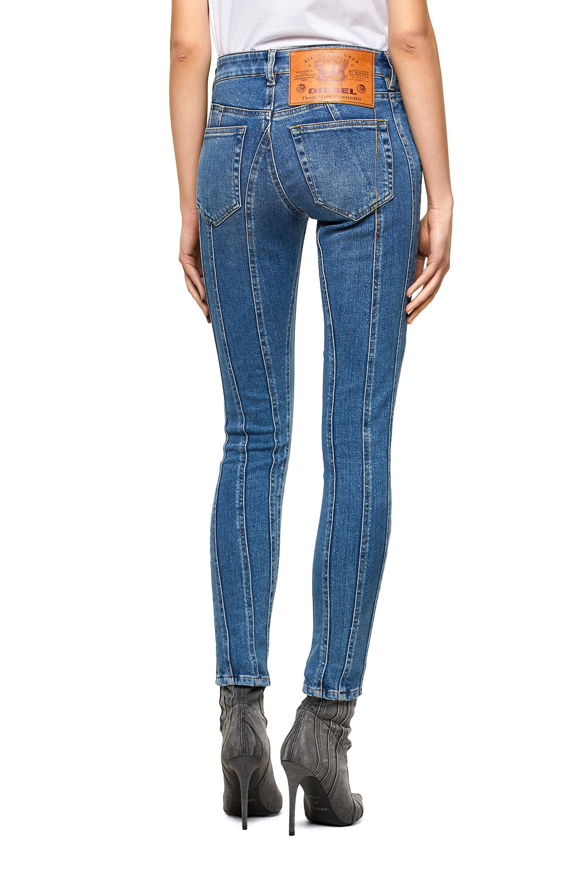 Diesel - 2017 Slandy 009QS Super skinny Jeans,  - Image 4