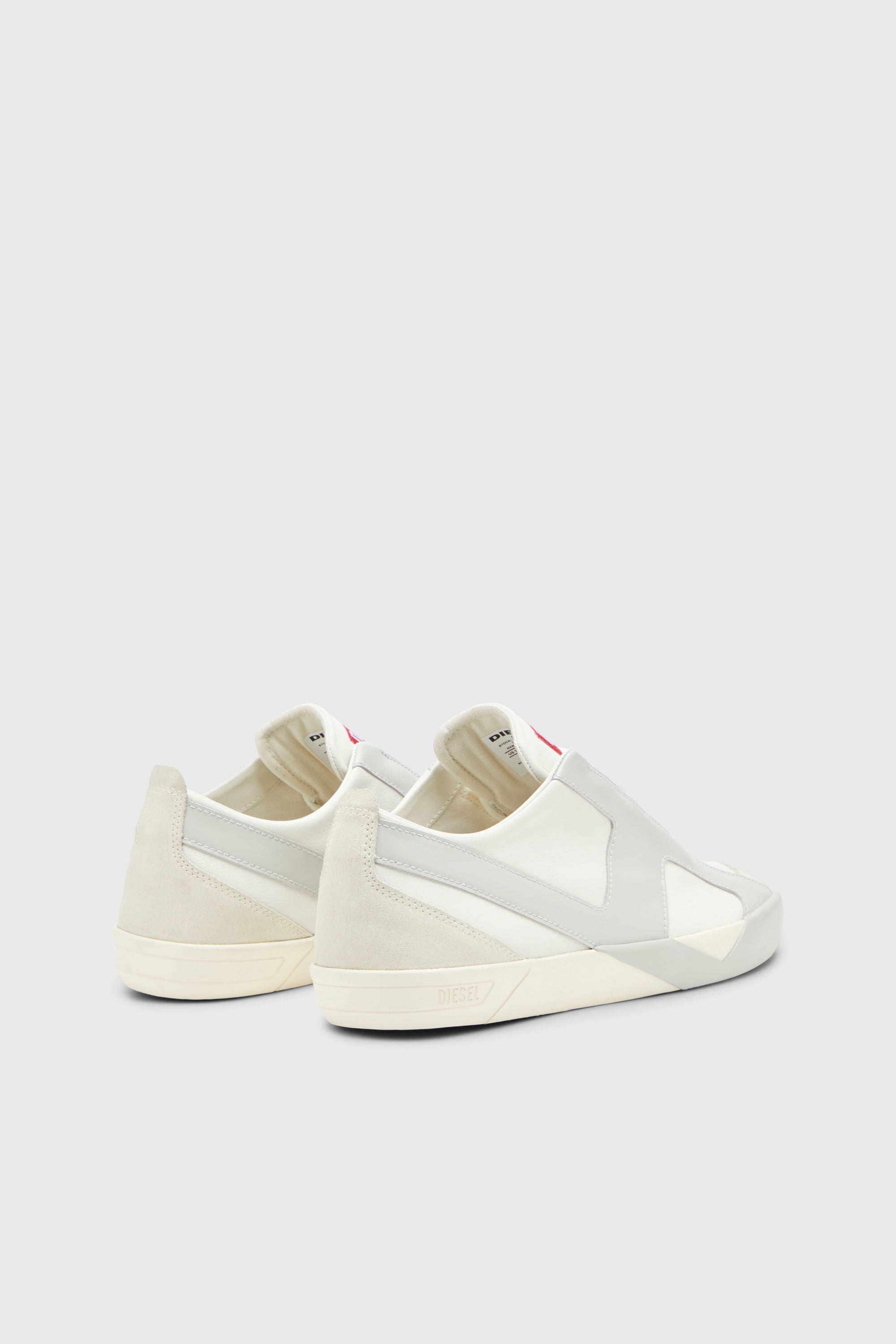 Diesel - S-SLANTE-D LOW, Male's スニーカー in ホワイト/グレー - 4