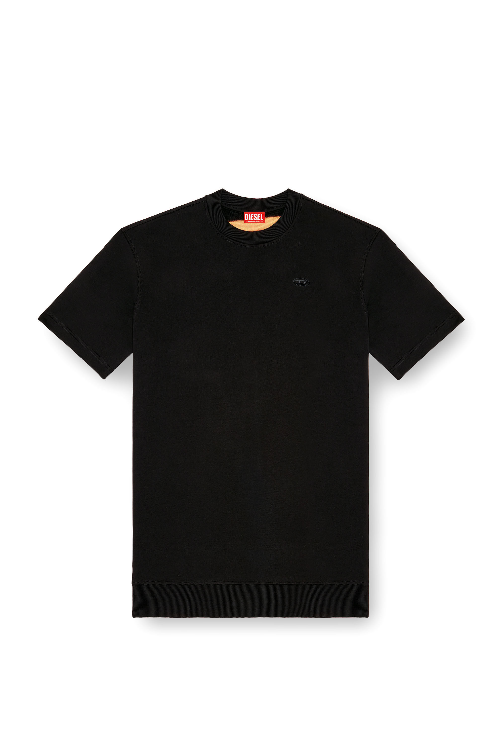 S-COOLING-Q1 Baggy T-shirt with fiery Oval D print｜マルチカラー｜メンズ｜DIESEL