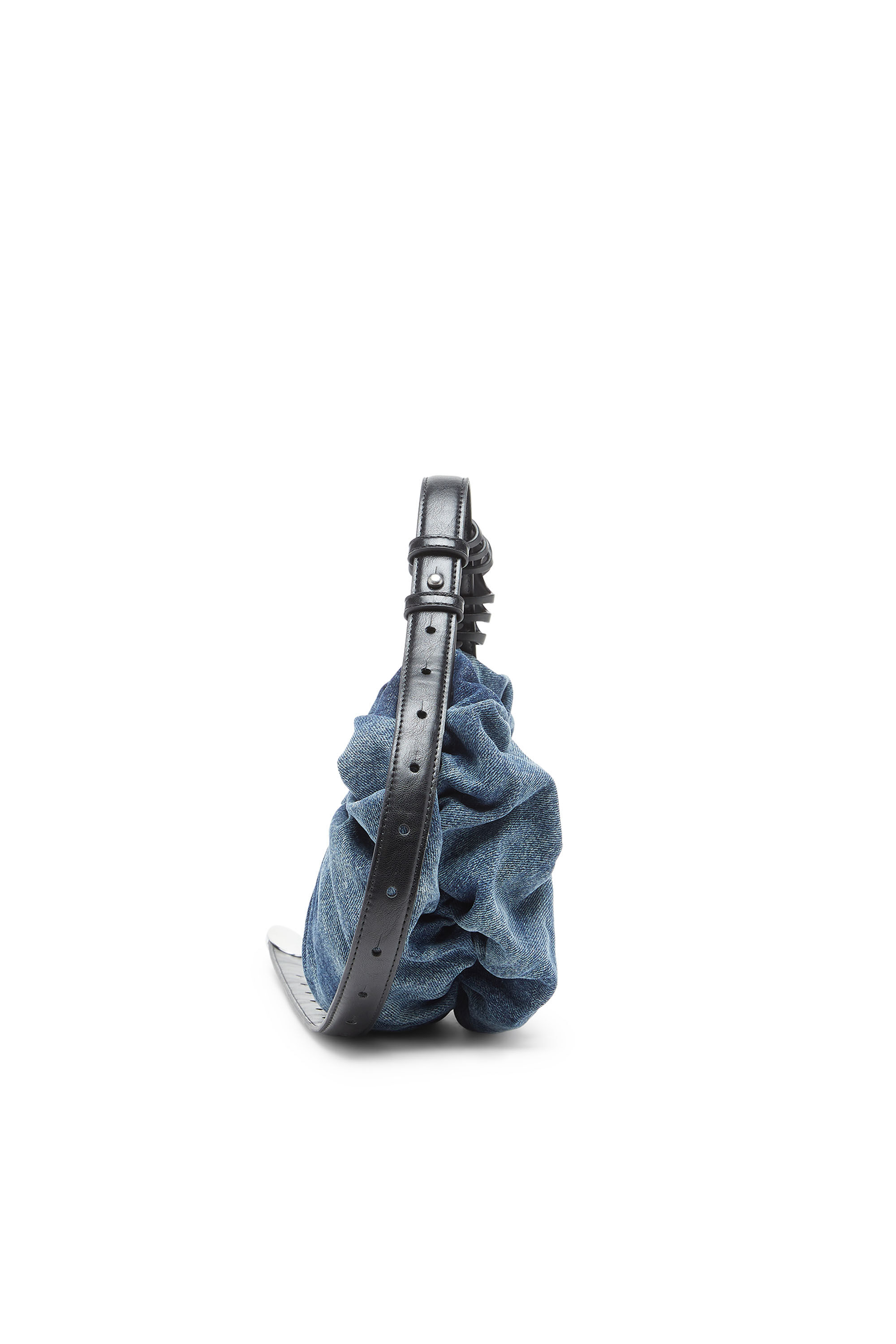 GRAB-D HOBO S ホーボーバッグ S｜ブルー｜ウィメンズ｜DIESEL
