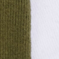 Diesel - ZSENDYBIPACK, Male's ソックス 2足パック in ホワイト/グリーン - 4