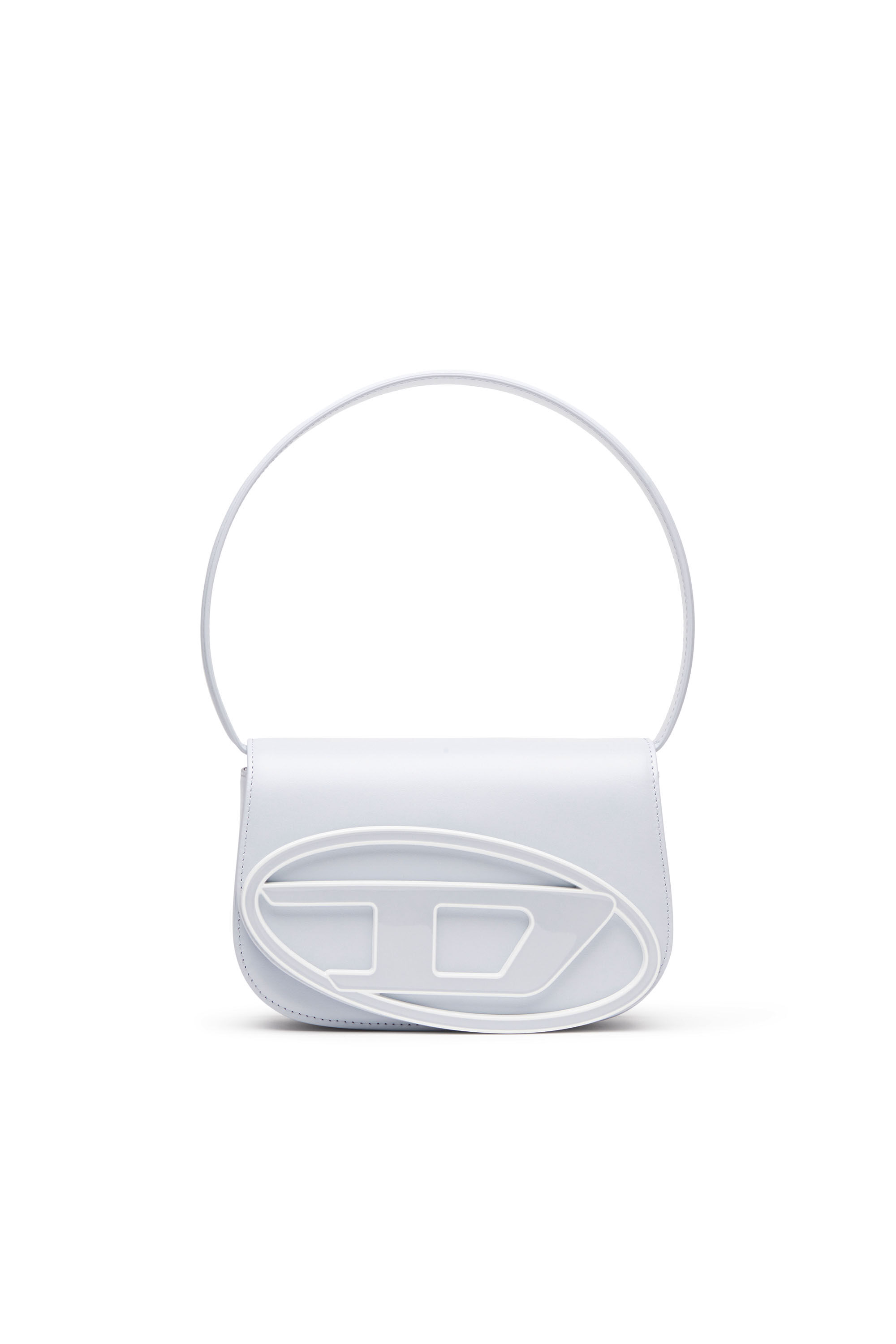 Diesel - 1DR, Female's 1DR-Iconic shoulder bag in pastel leather in ライトブルー - 2