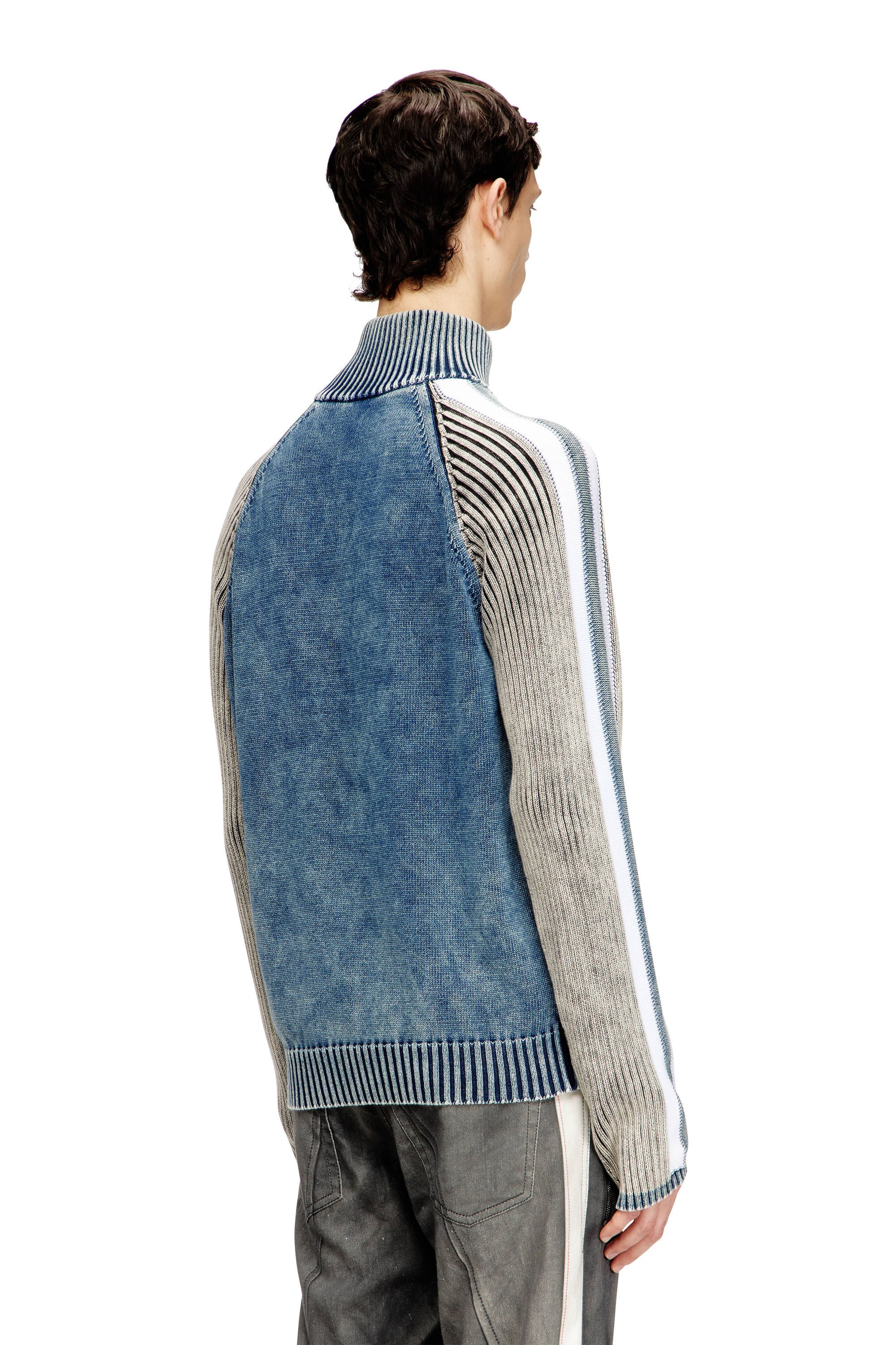 K-HERONIMO ジップアップニット｜マルチカラー｜メンズ｜DIESEL