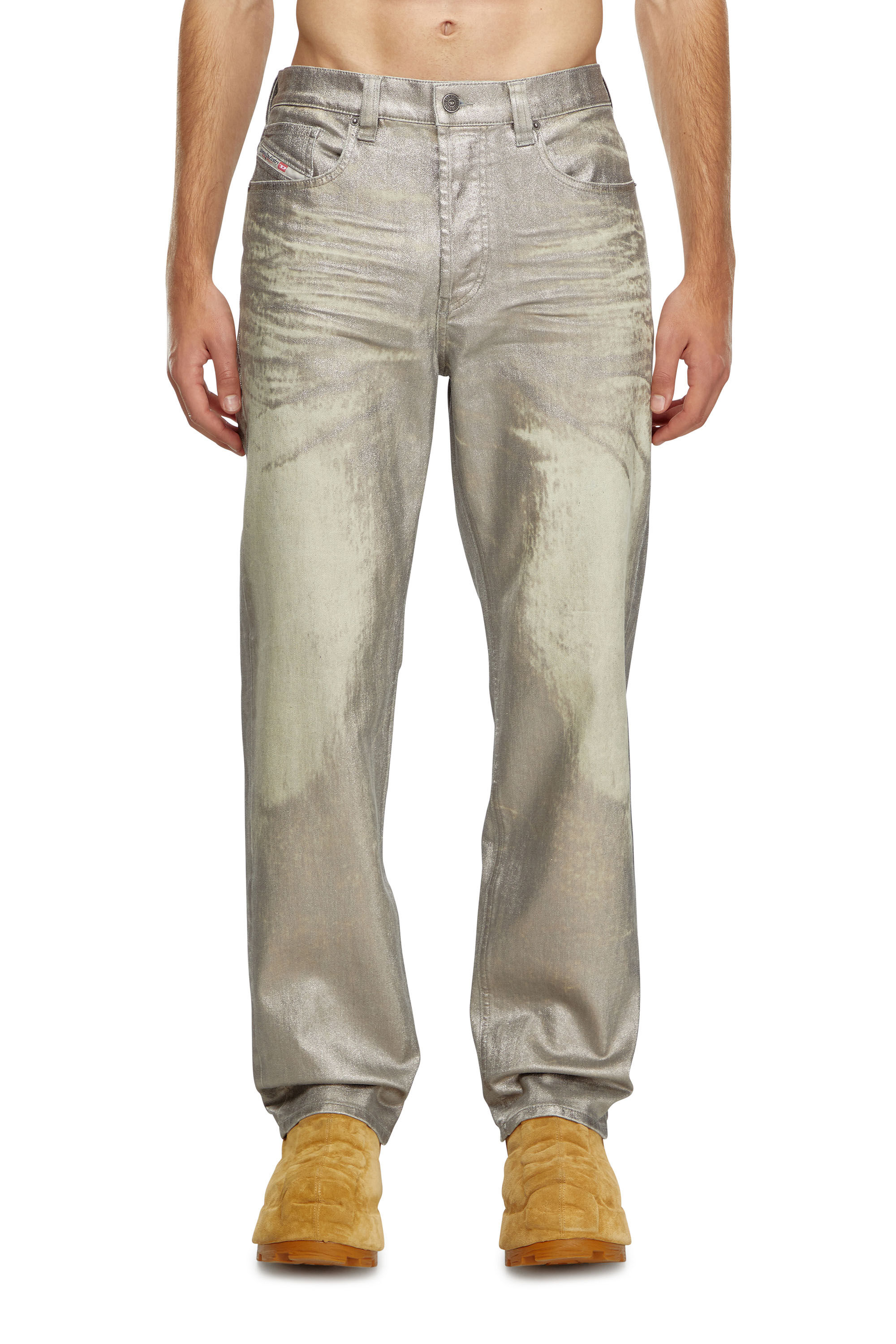 Diesel - Male's Regular Jeans 2024 D-Macs 0CBCZ, グレー - 3