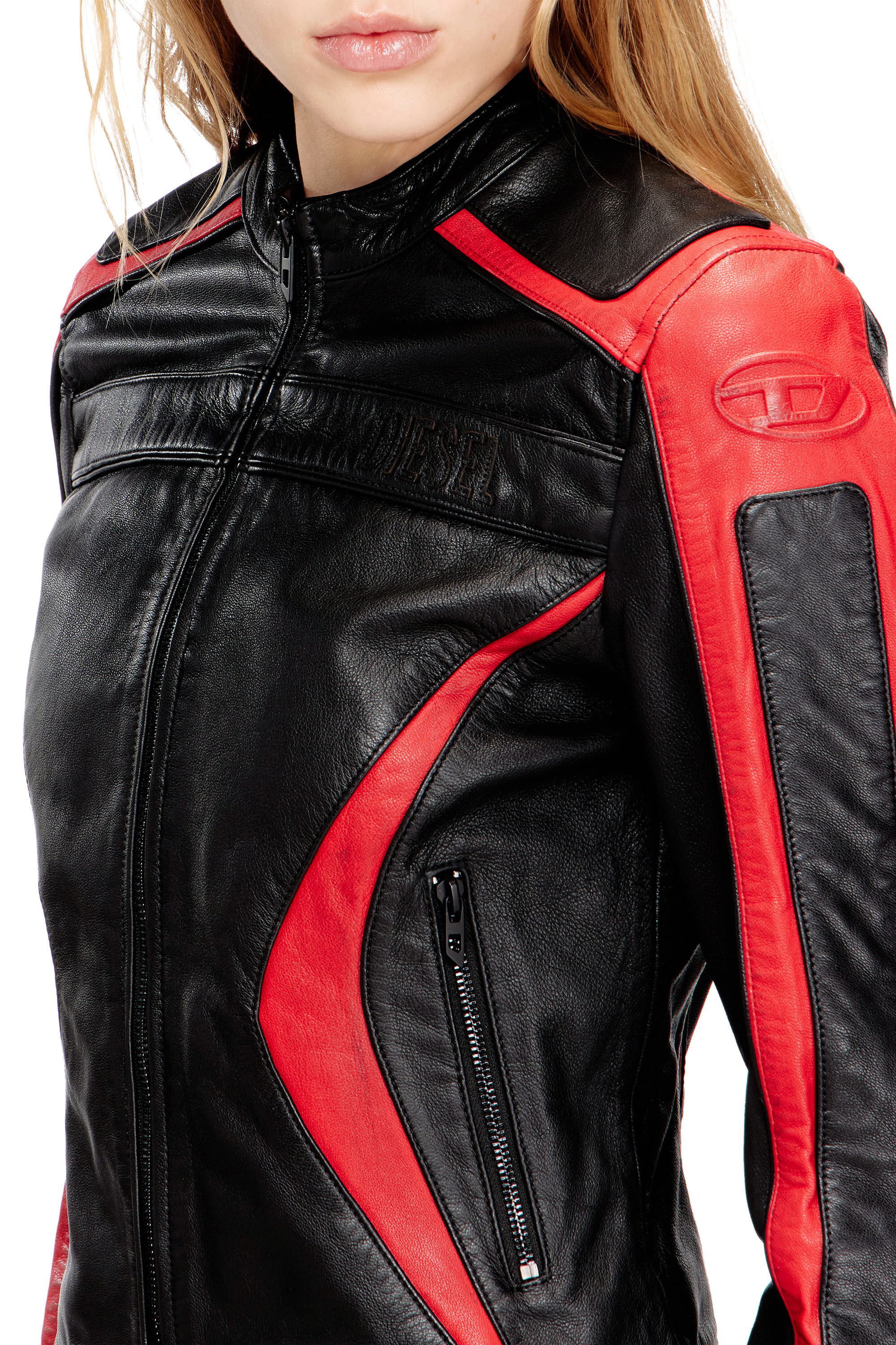 L-OVABLE レザージャケット｜マルチカラー｜ウィメンズ｜DIESEL