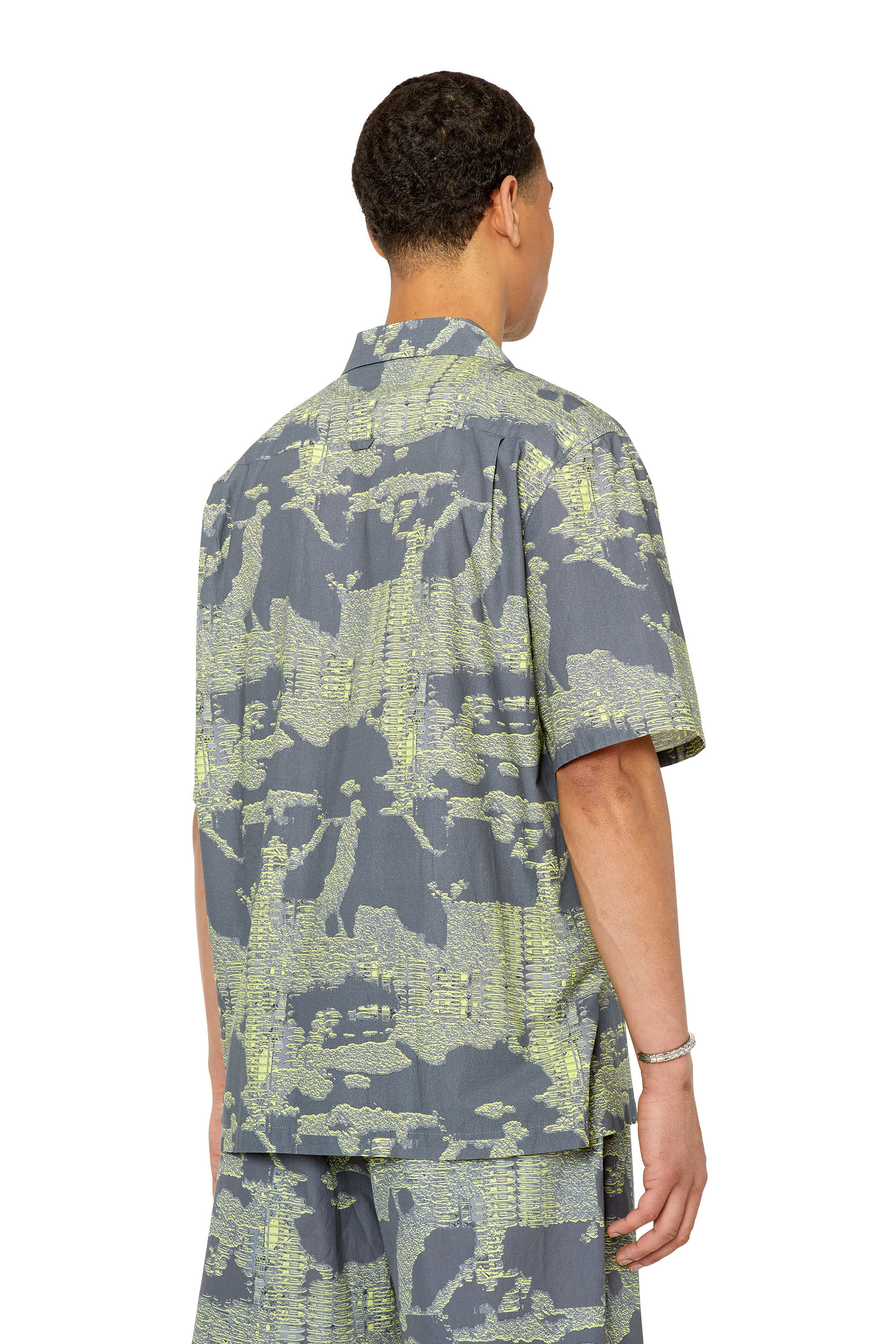 【MT】DIESEL Camo T-SHIRTS COTTON SIZE：L