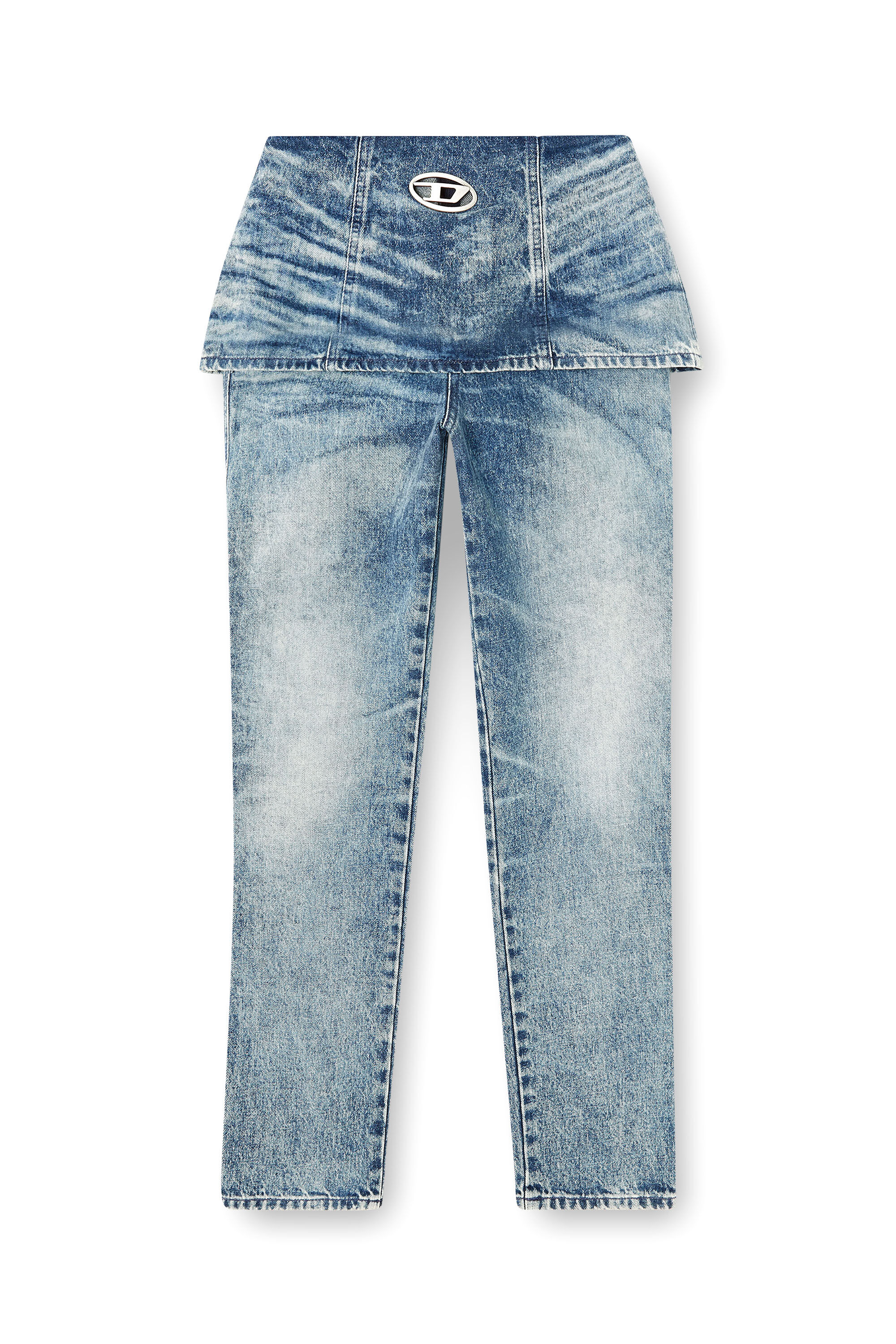 Diesel - Female's Slim Jeans D-Hourjian 007DA, ライトブルー - 2