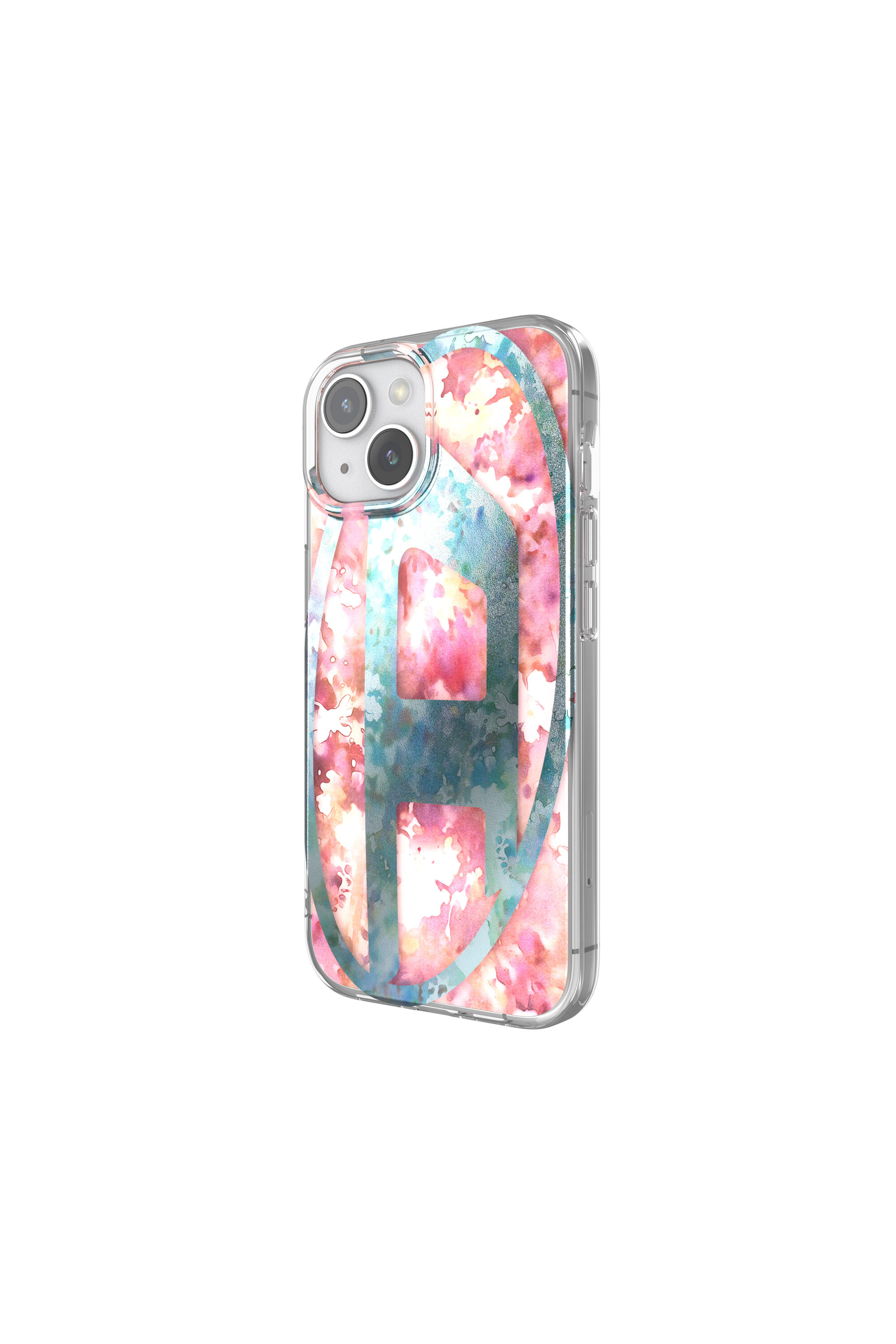 Diesel - 60059 AOP CASE, Unisex's iPhone 15 in ブルー/ピンク - 4