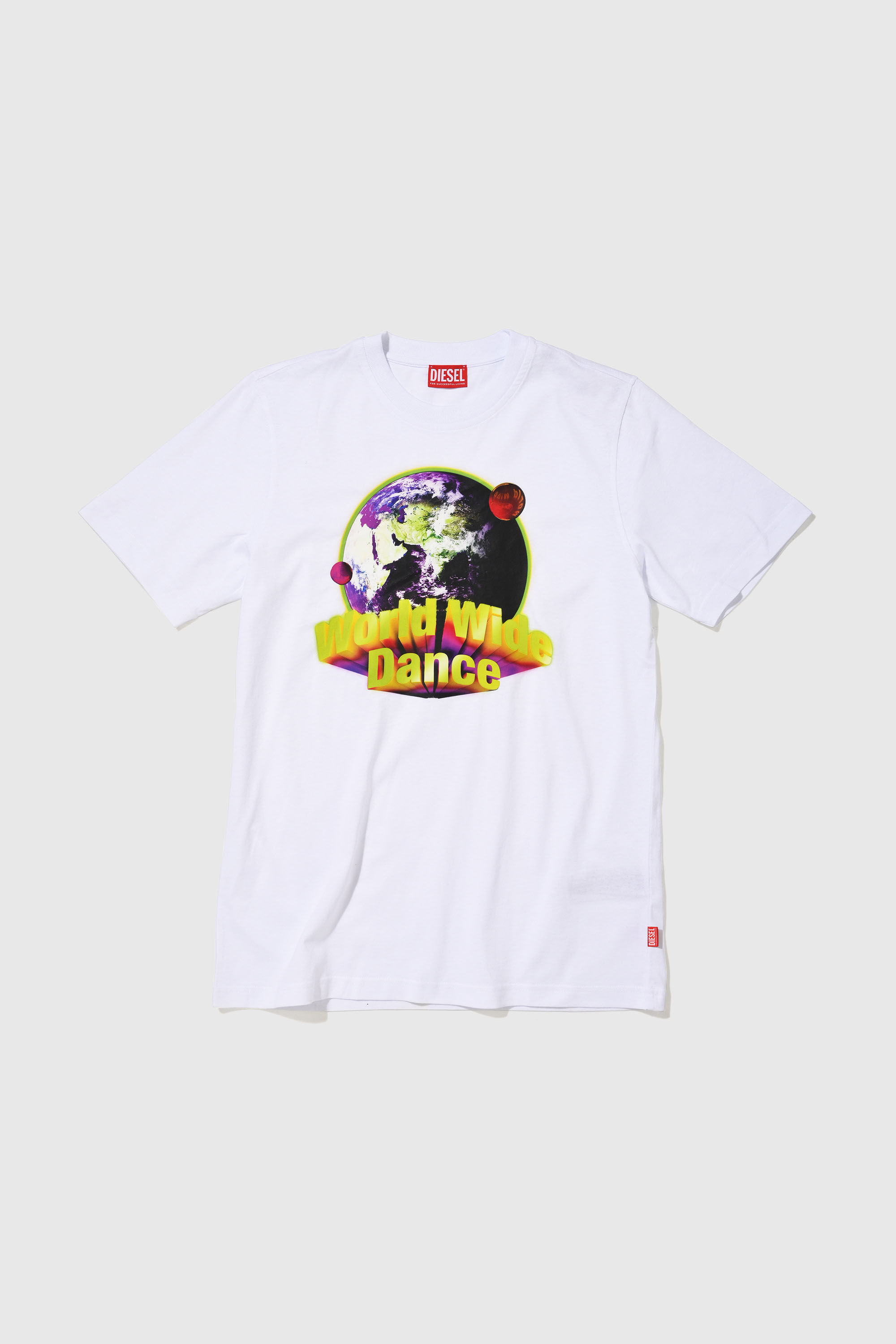 Diesel - T-SHIRT, Male's T-SHIRT in ホワイト - 1