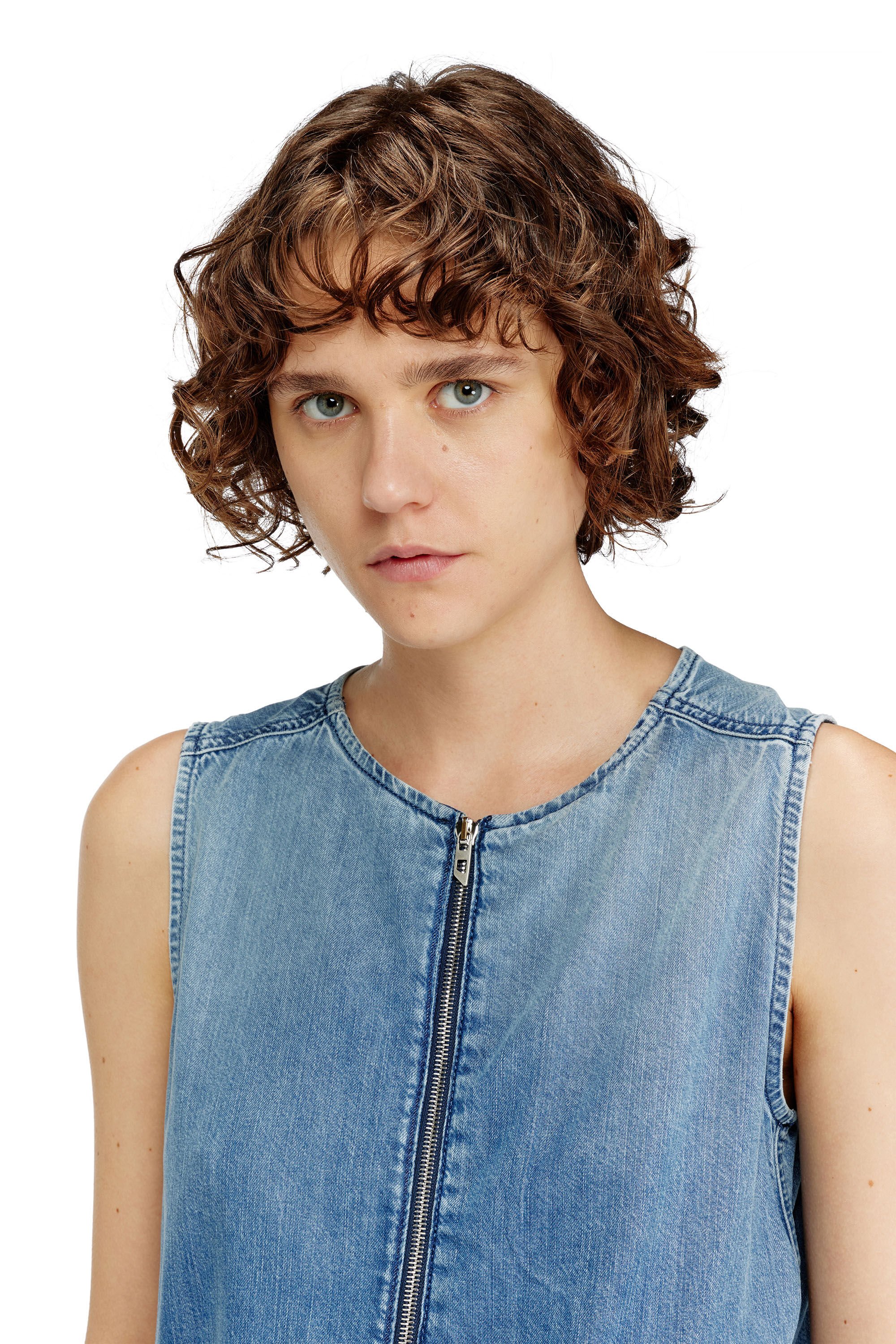 Diesel - DE-SLAM-S, Female's デニムドレス in null - 4