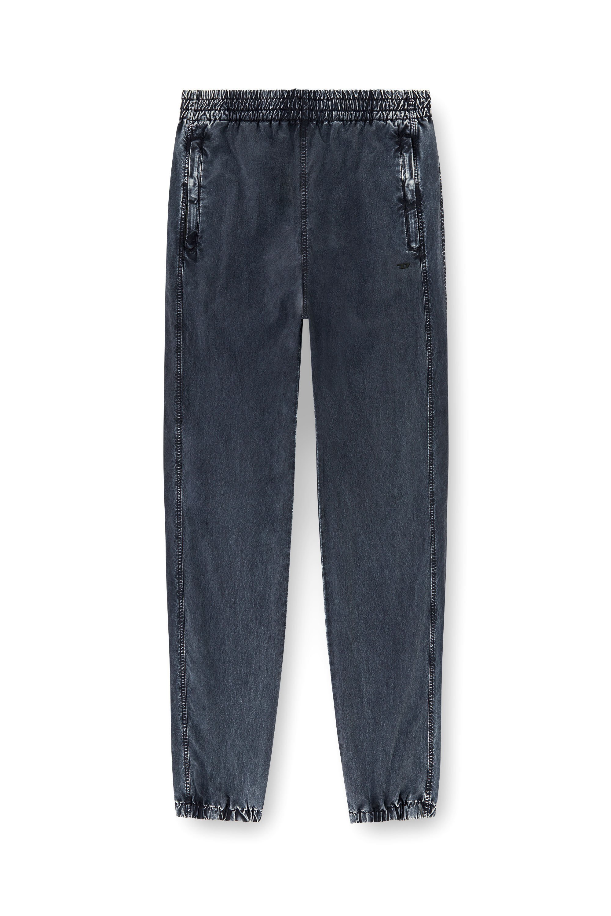 Diesel - P-WILSON, Male's Pants in recycled nylon taslan in ダークブルー - 4