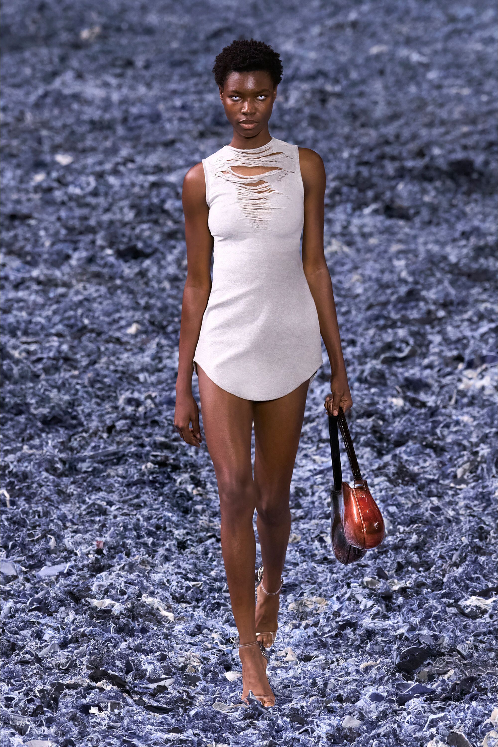 ✨極美品✨ ディーゼル DIESEL ショルダーバッグ 2way ボア ブラウン DIESEL（ディーゼル）の「レディース シアリング 2WAYショルダーバッグ