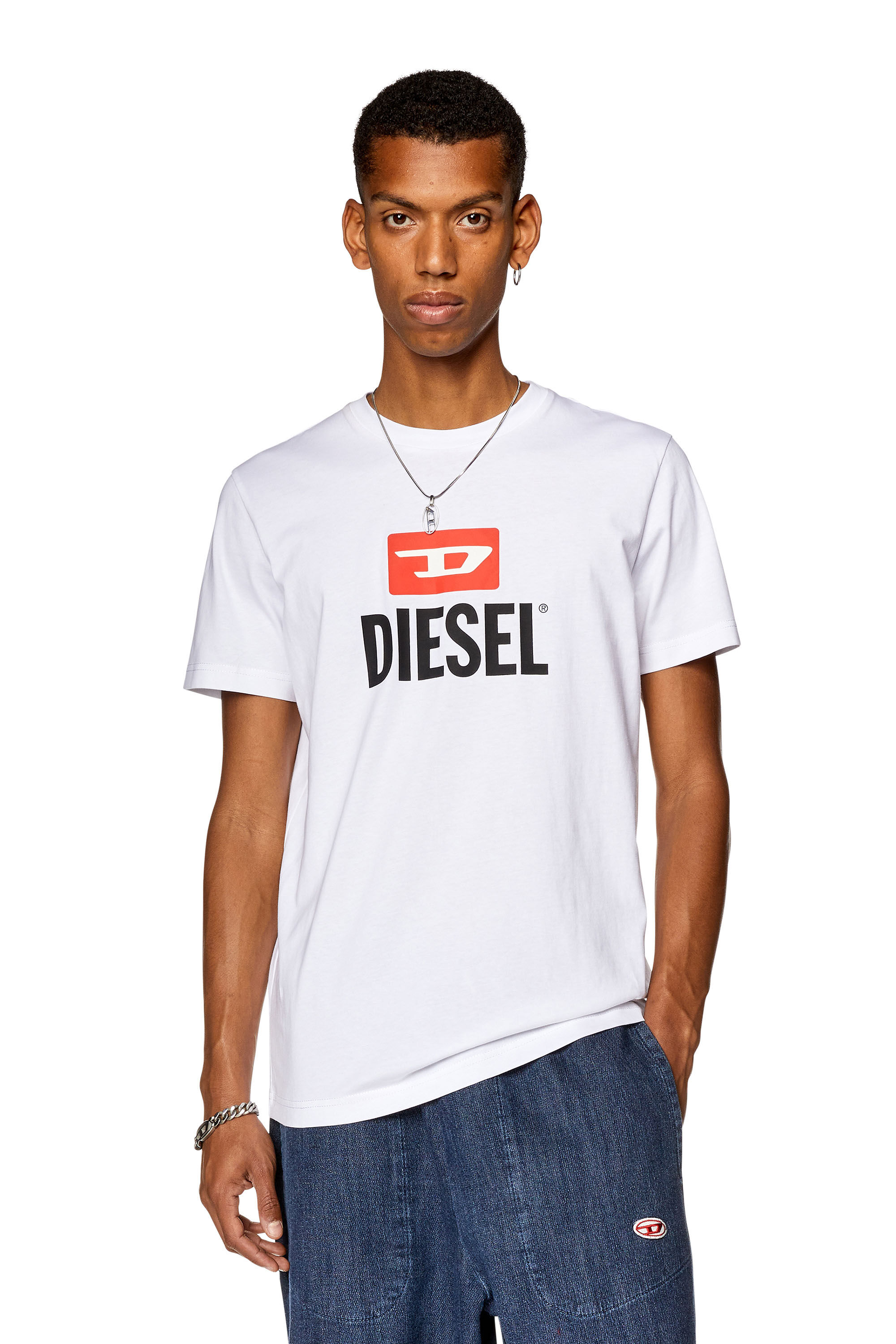 ディーゼル DIESEL 半袖 Tシャツ メンズ T-DIEGOR-G15 T-DIEGOR-G15