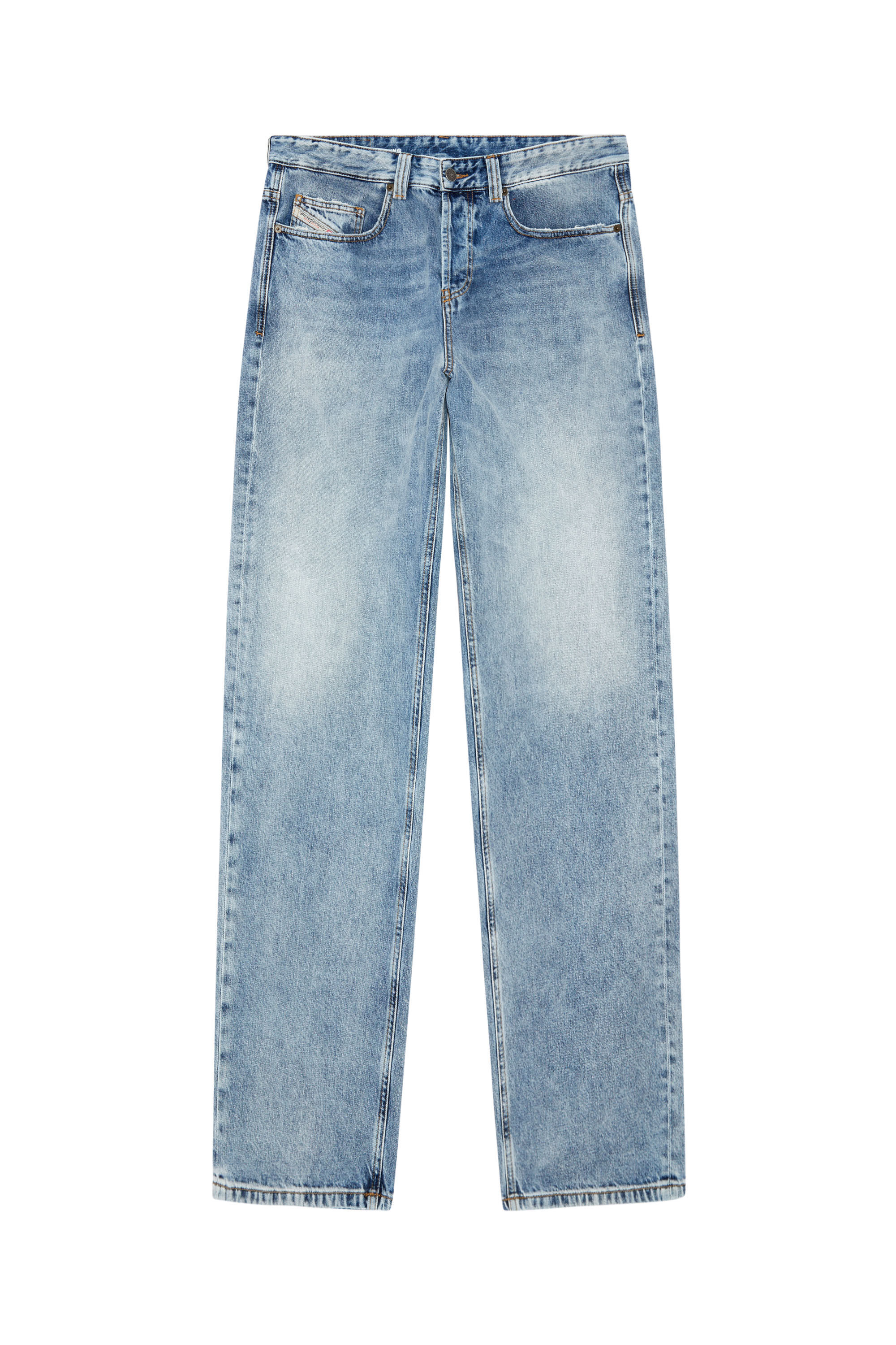 Diesel - Straight Jeans 2001 D-Macro 09H57, ライトブルー - Image 2