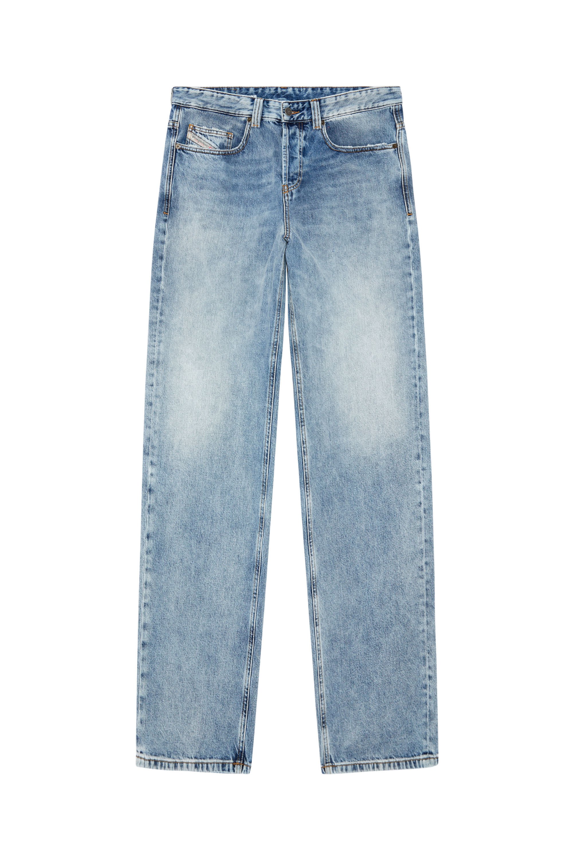 Diesel - Male's Relaxed Jeans 2001 D-Macro 09H57, ライトブルー - 2
