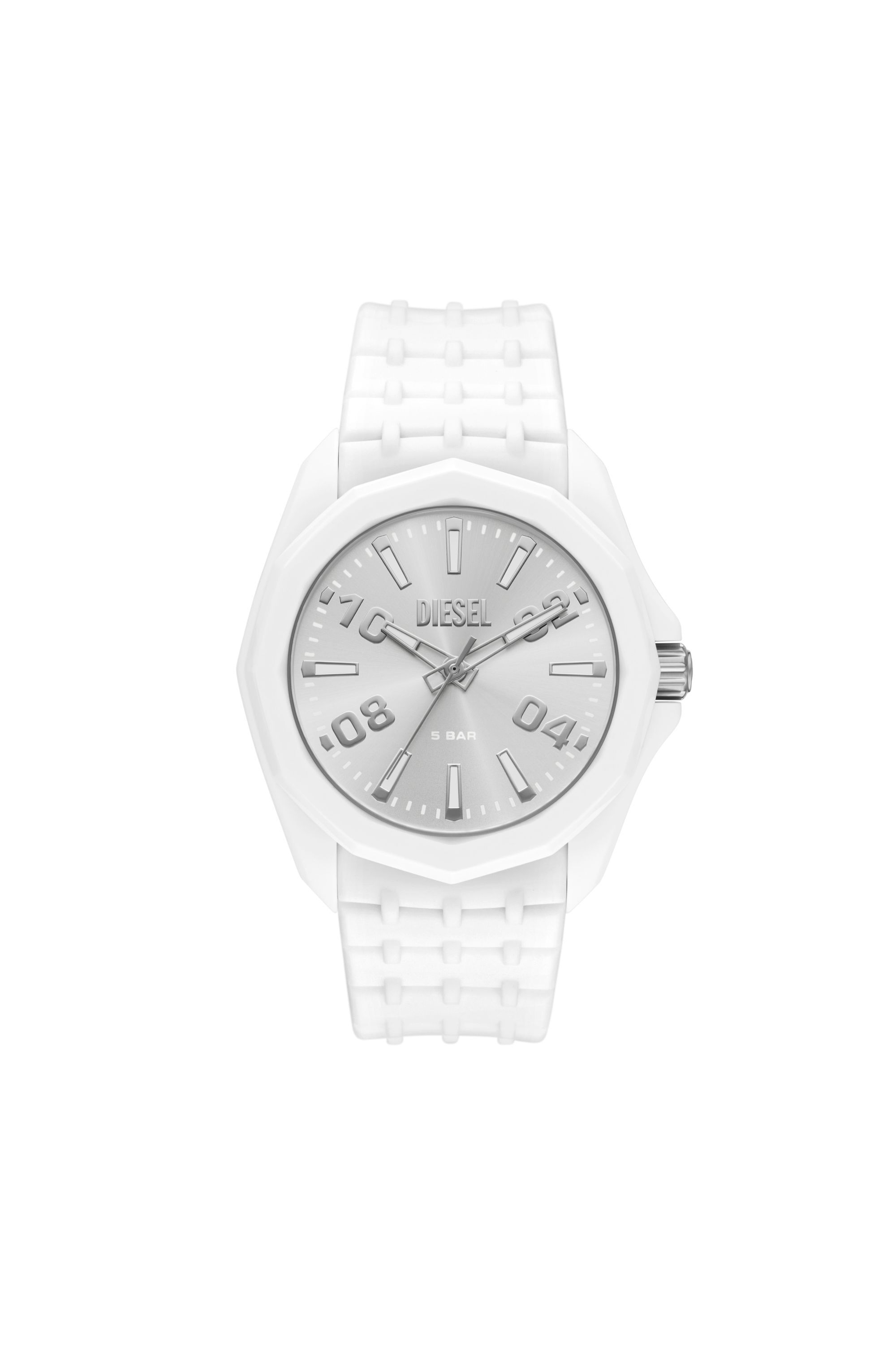 DZ2244 WATCH Stinger white silicone watch｜ホワイト｜メンズ｜DIESEL