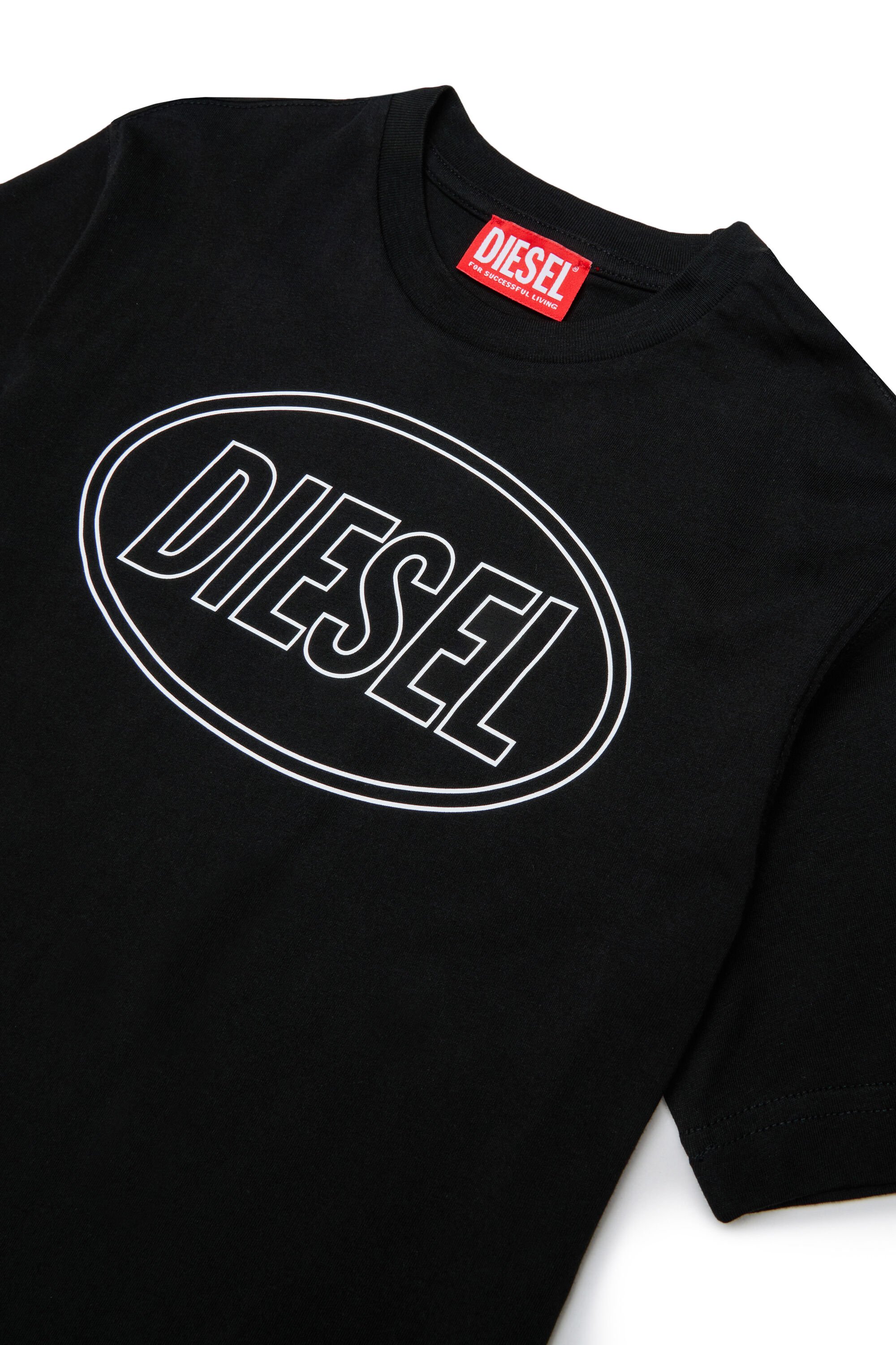 Diesel - TCIRCLE OVER, Male's Tシャツ in ブラック - 3