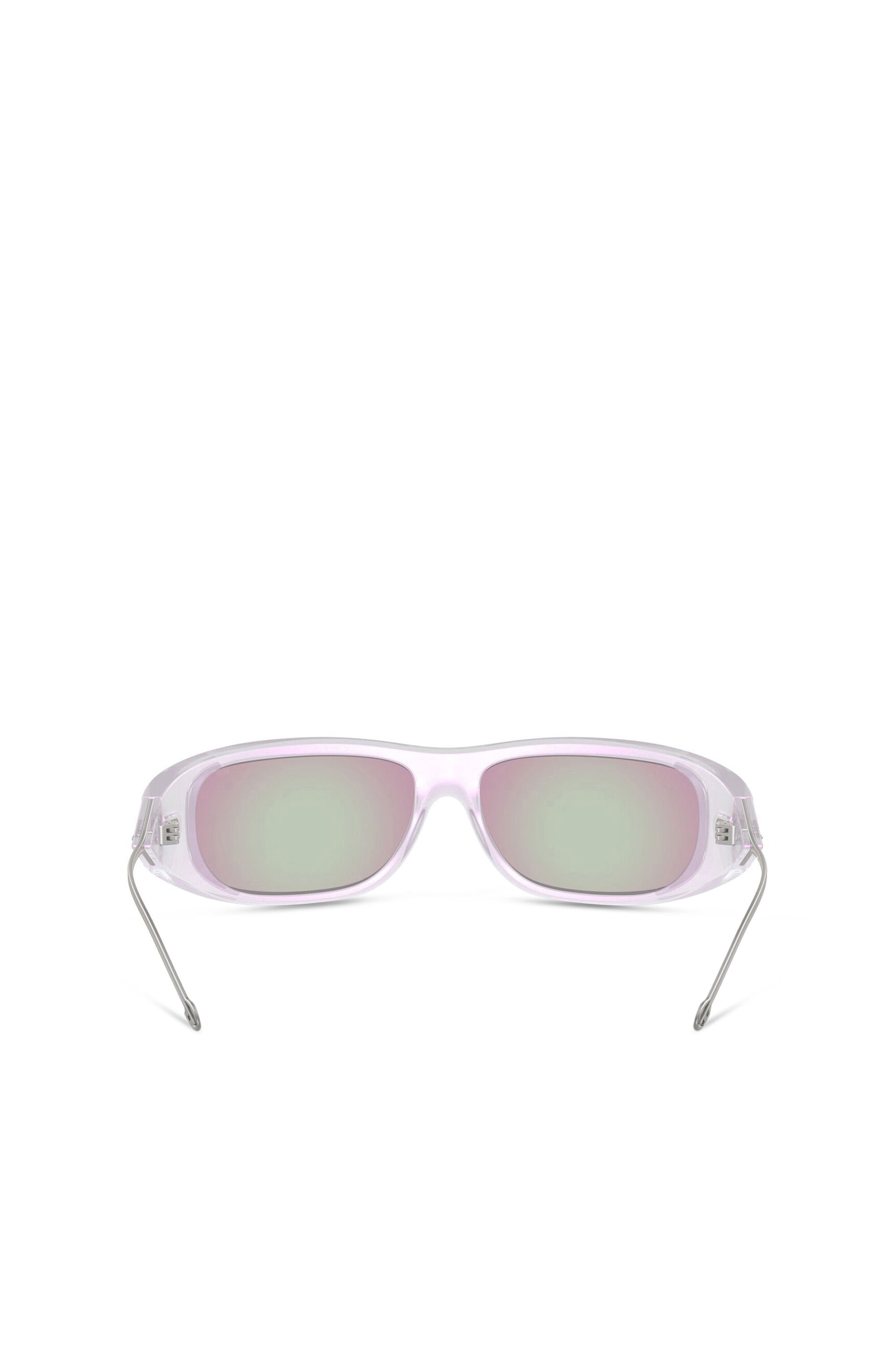 Diesel - 0DL3001 SIZE 61, Unisex's Wraparound style sunglasses in バブル - 3