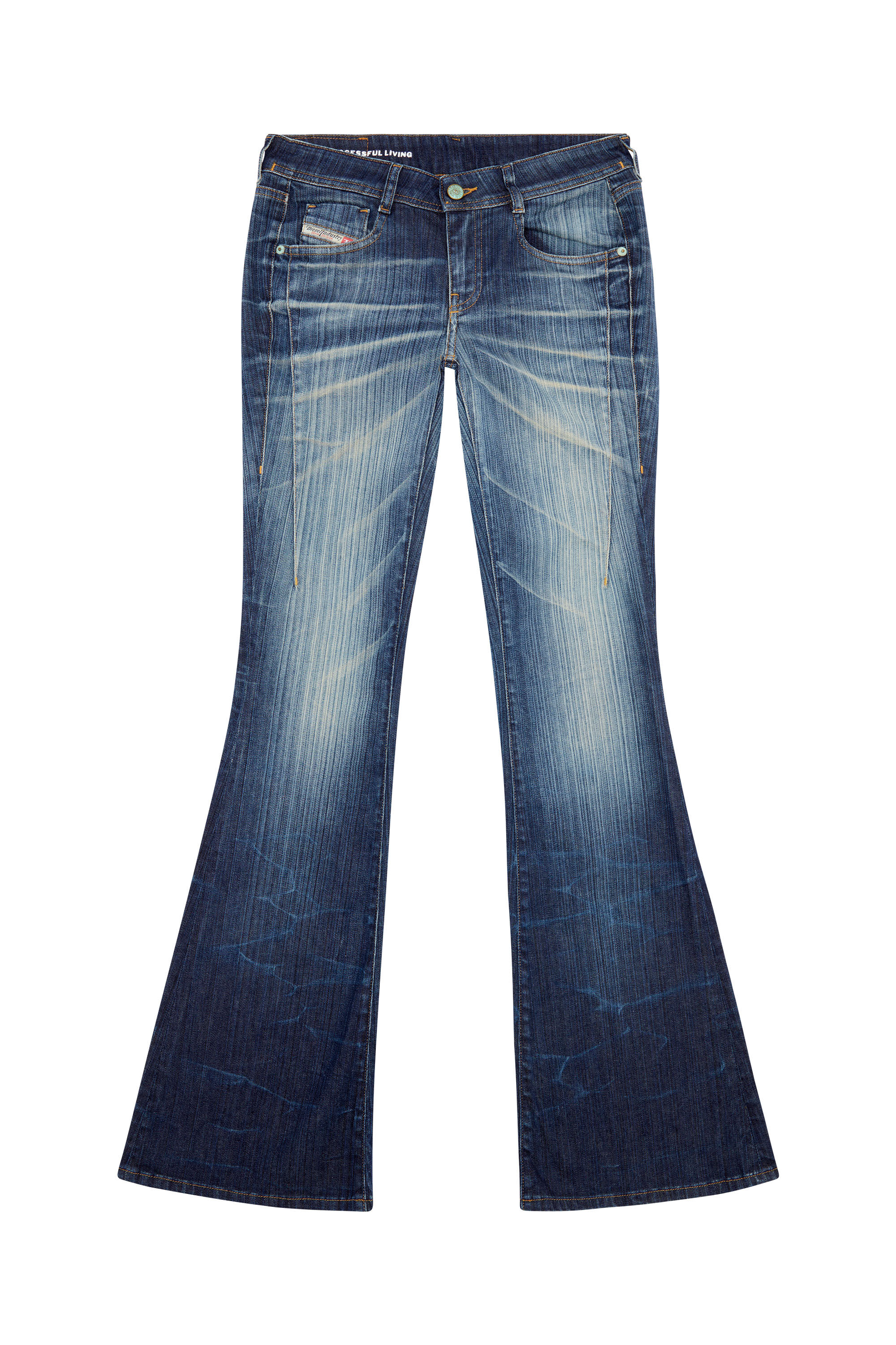 Diesel - Bootcut and Flare Jeans 1969 D-Ebbey 09I03, ダークブルー - Image 2