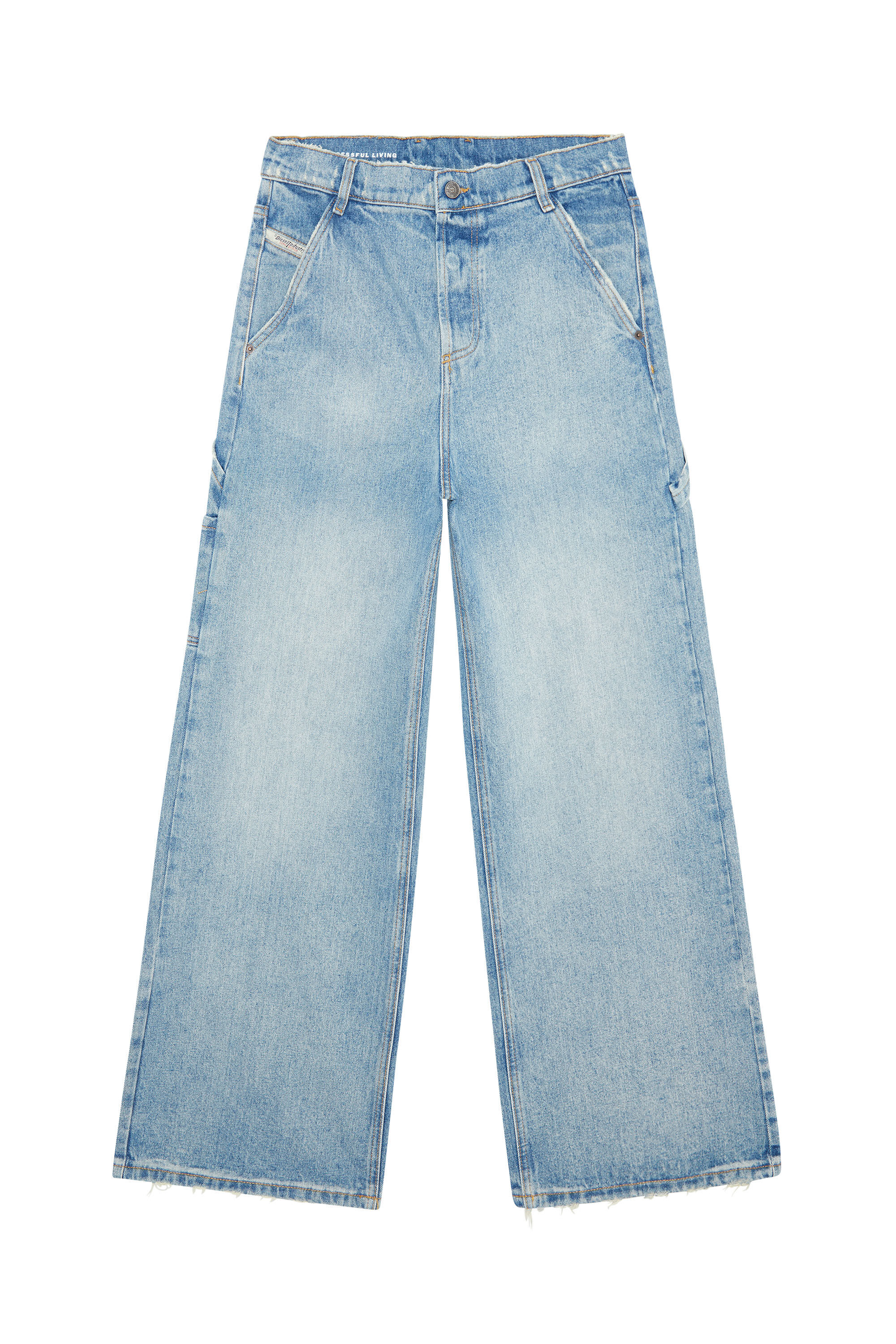 Diesel - Straight Jeans 1996 D-Sire 0EMAG, ライトブルー - Image 2