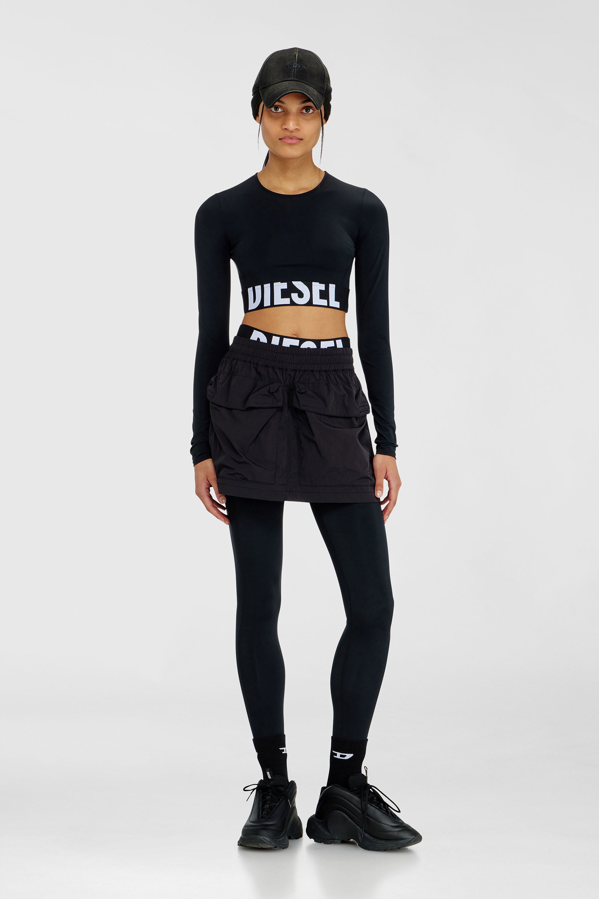 Diesel - ADELINE-D-POP, Female's レギンス in ブラック - 5