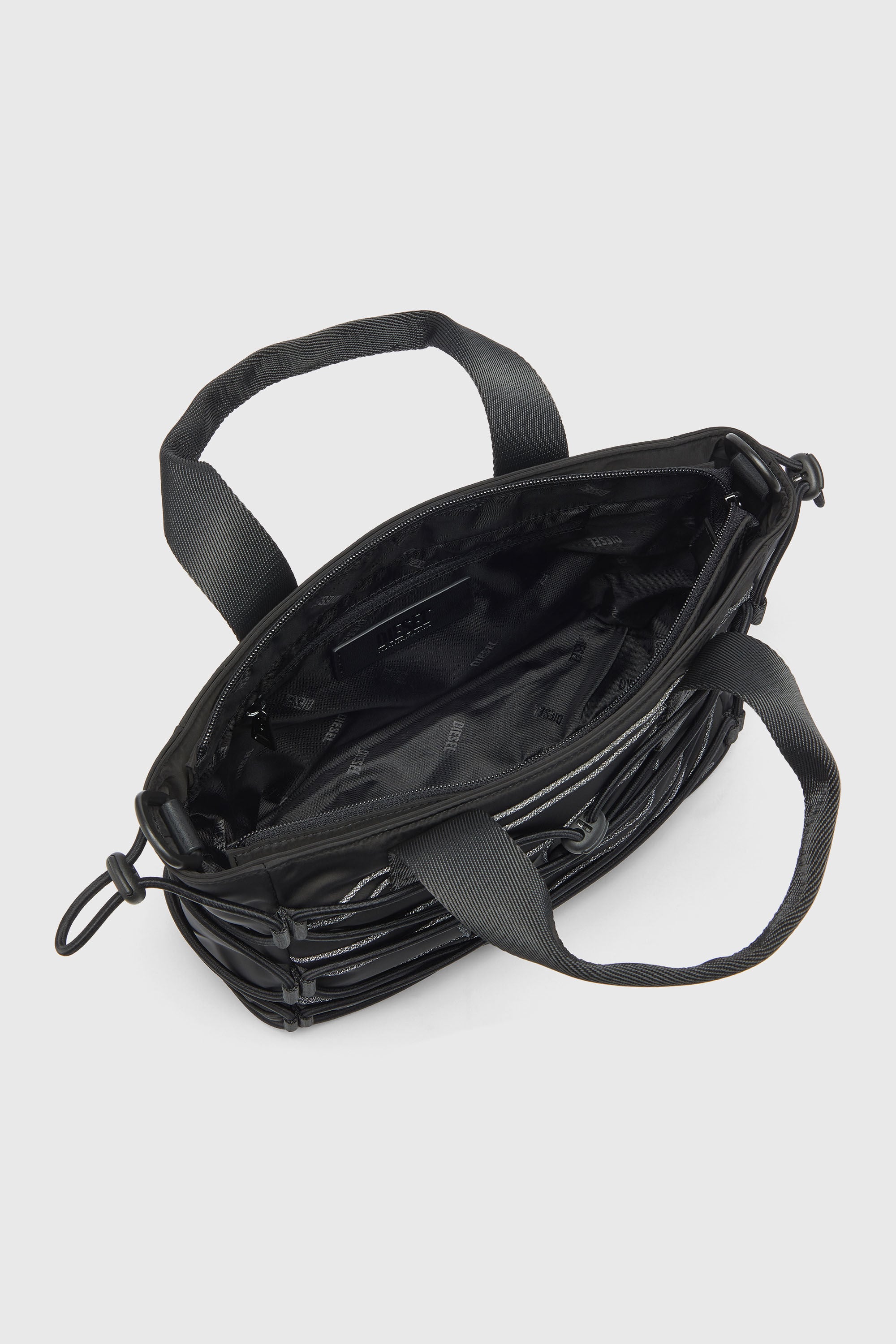 TECH-D TOTE S X トートバッグ｜ブラック｜ウィメンズ｜DIESEL