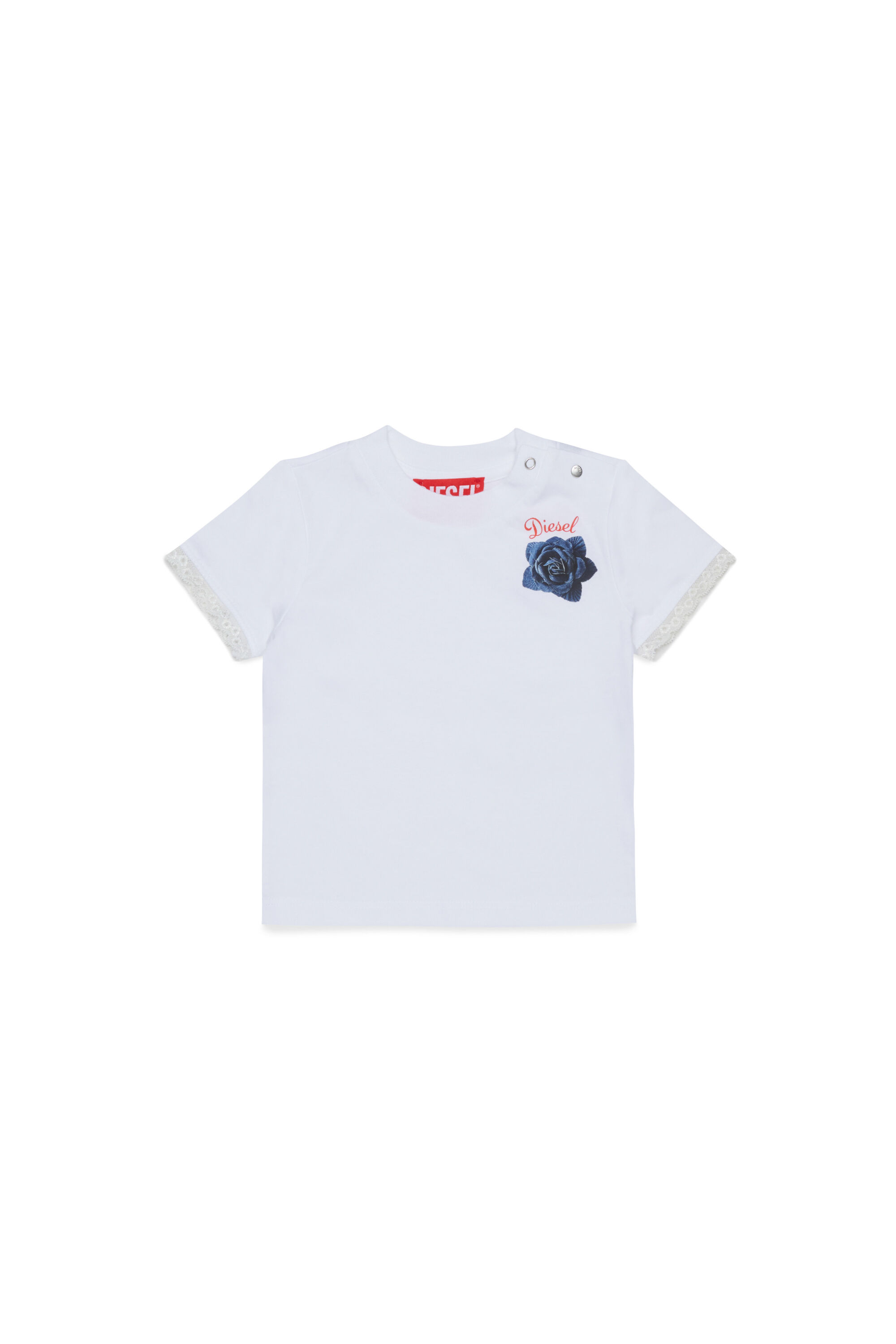 Diesel - TROSEZB, Female's Tシャツ in ホワイト - 1