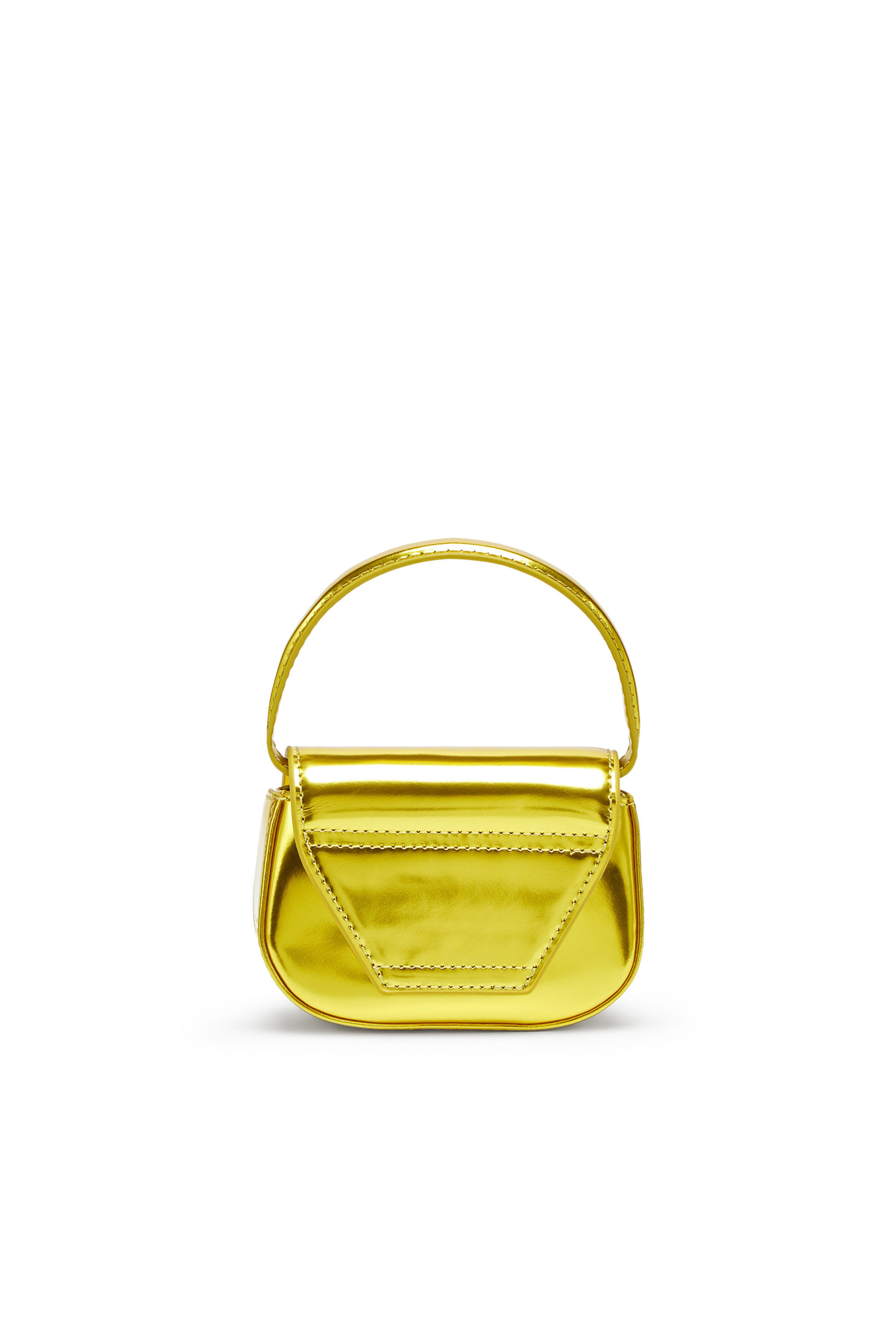 Diesel - 1DR-XS-S, Female's カウレザーショルダーバッグXS in Yellow - 3