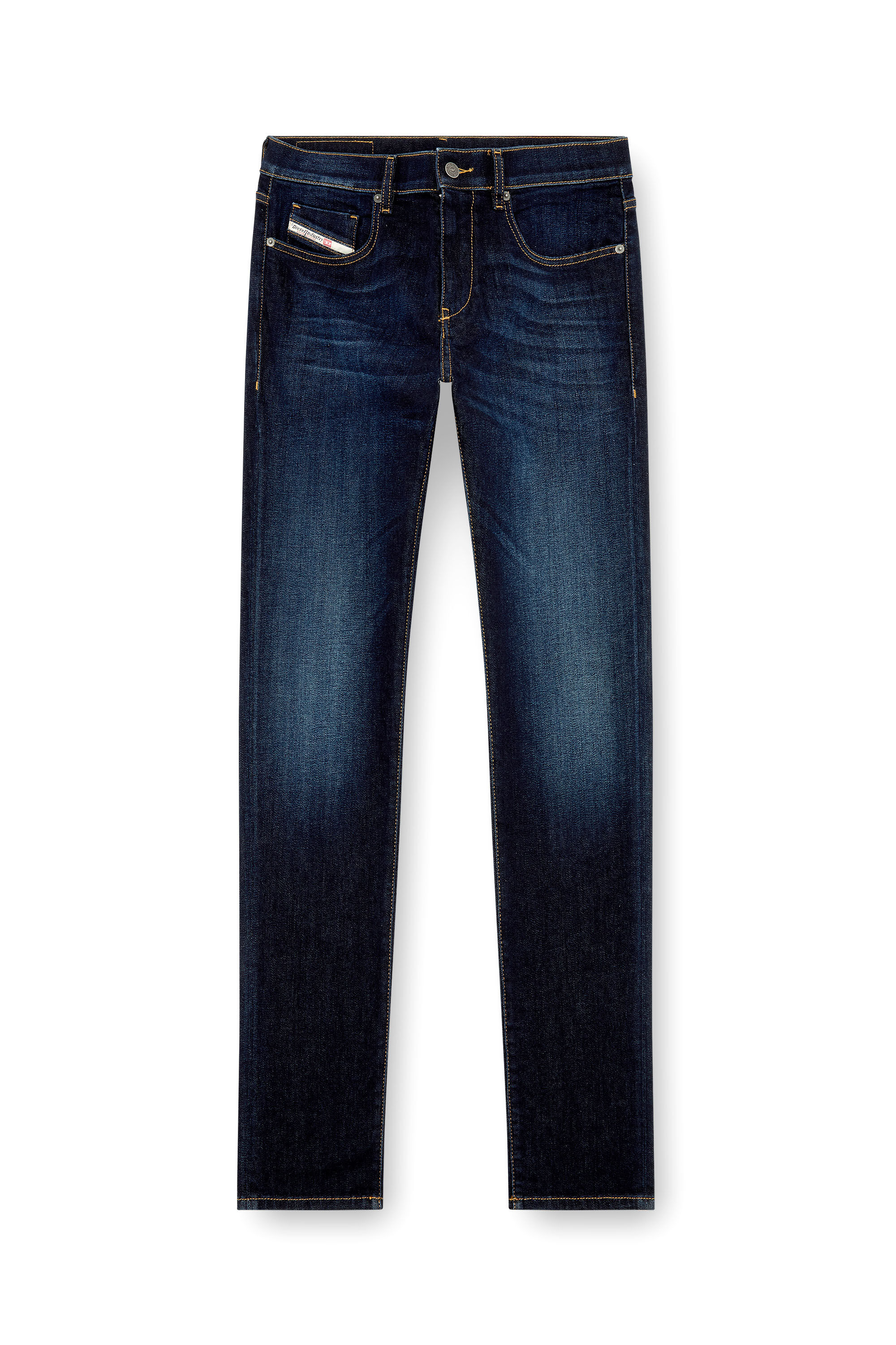 Diesel - Male's Slim Jeans 2019 D-Strukt 009ZS, ダークブルー - 2